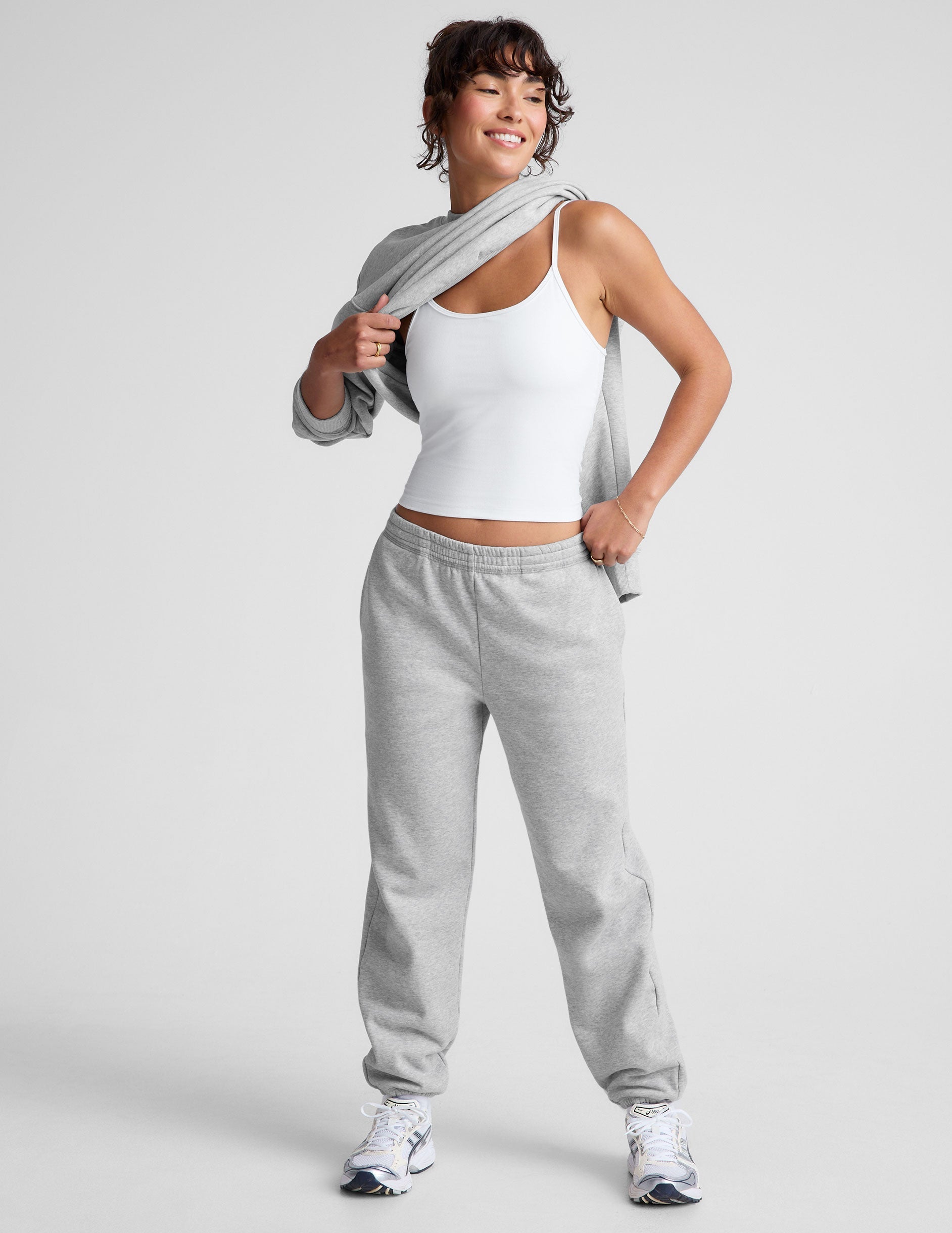 Ultra-Soft LuxeFleece Jogger Sweatpants with Pockets, Relaxed Fit, Mid-Rise Comfort