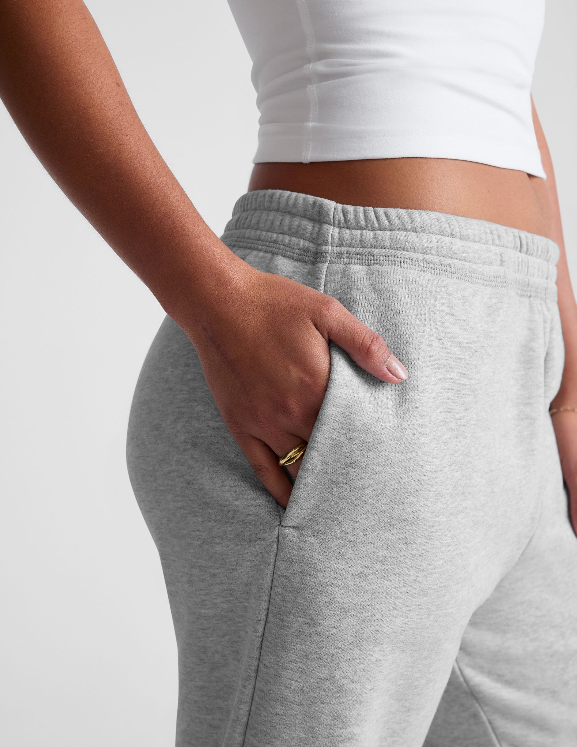 Ultra-Soft LuxeFleece Jogger Sweatpants with Pockets, Relaxed Fit, Mid-Rise Comfort