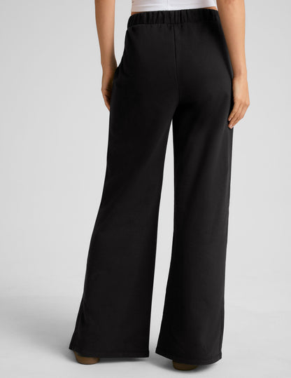 Beyond Yoga LuxeFleece Mid-Rise Wide Leg Pants | Comfort, Style, and Pockets