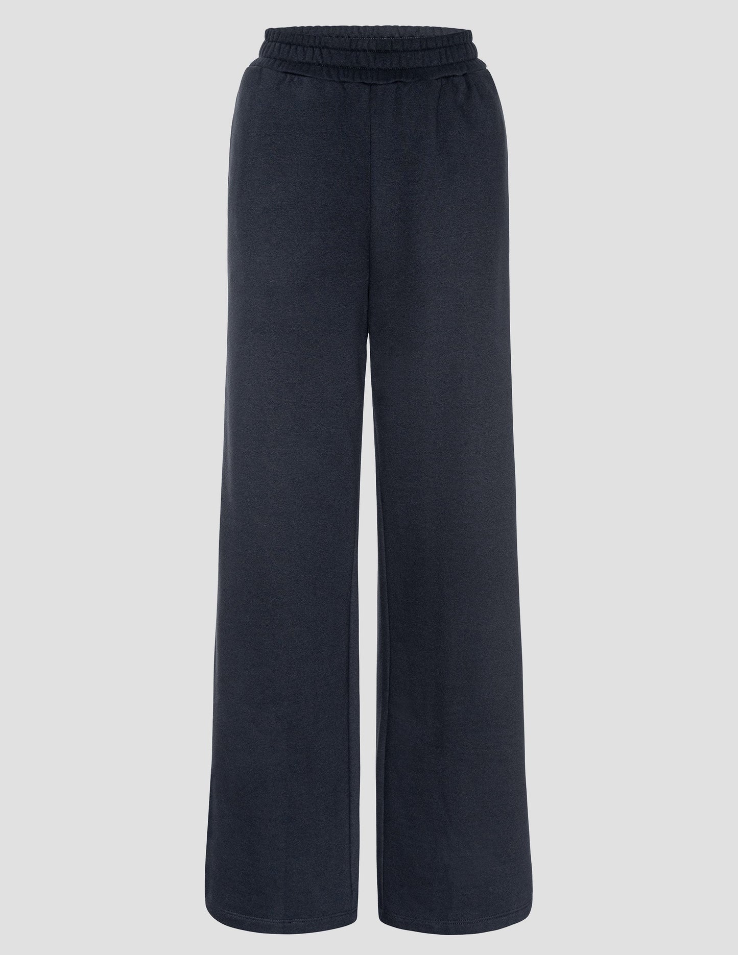 Luxurious LuxeFleece Piper Wide Leg Sweatpants with Stylish Contrast Piping
