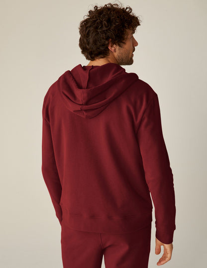 Cozy LuxeFleece Universal Fit Zip Hoodie with Pockets and Ribbed Trim
