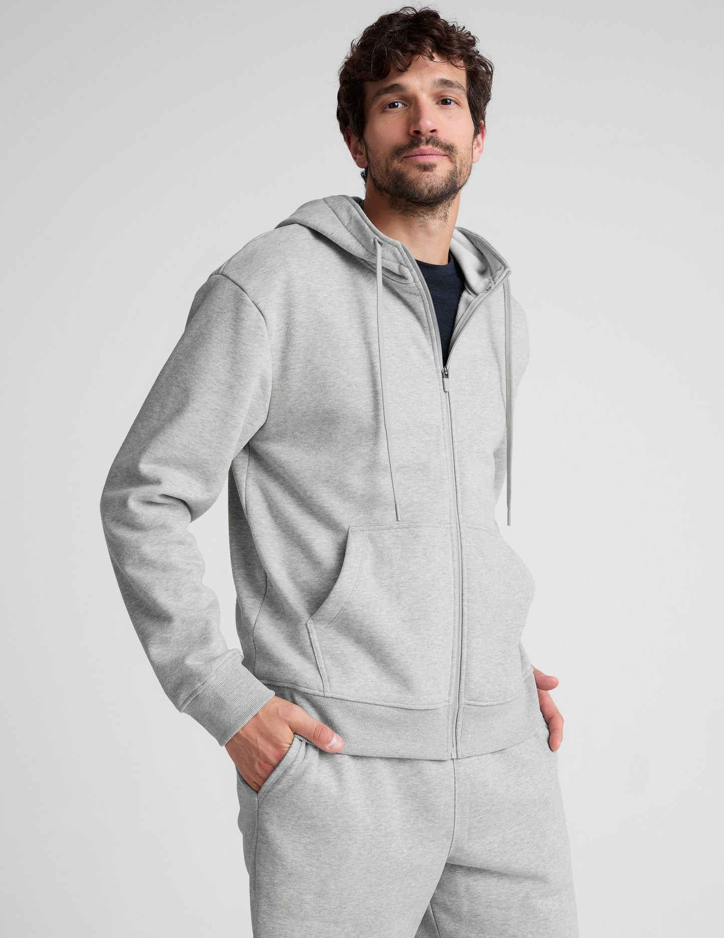 Ultra-Soft Unisex Zip Front Fleece Hoodie: Cozy Comfort for Everyday Wear