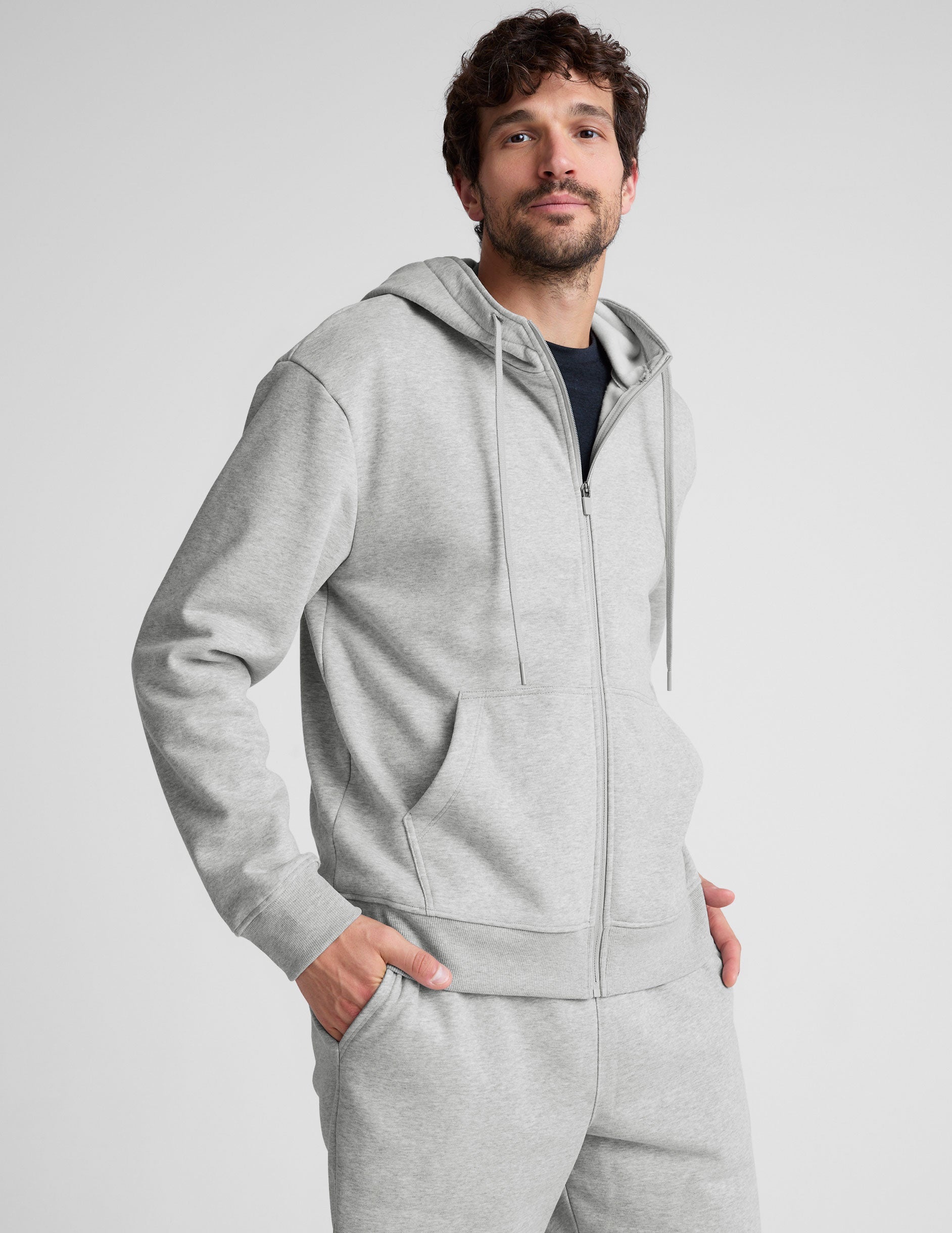 Ultra-Soft Unisex Zip Front Fleece Hoodie: Cozy Comfort for Everyday Wear