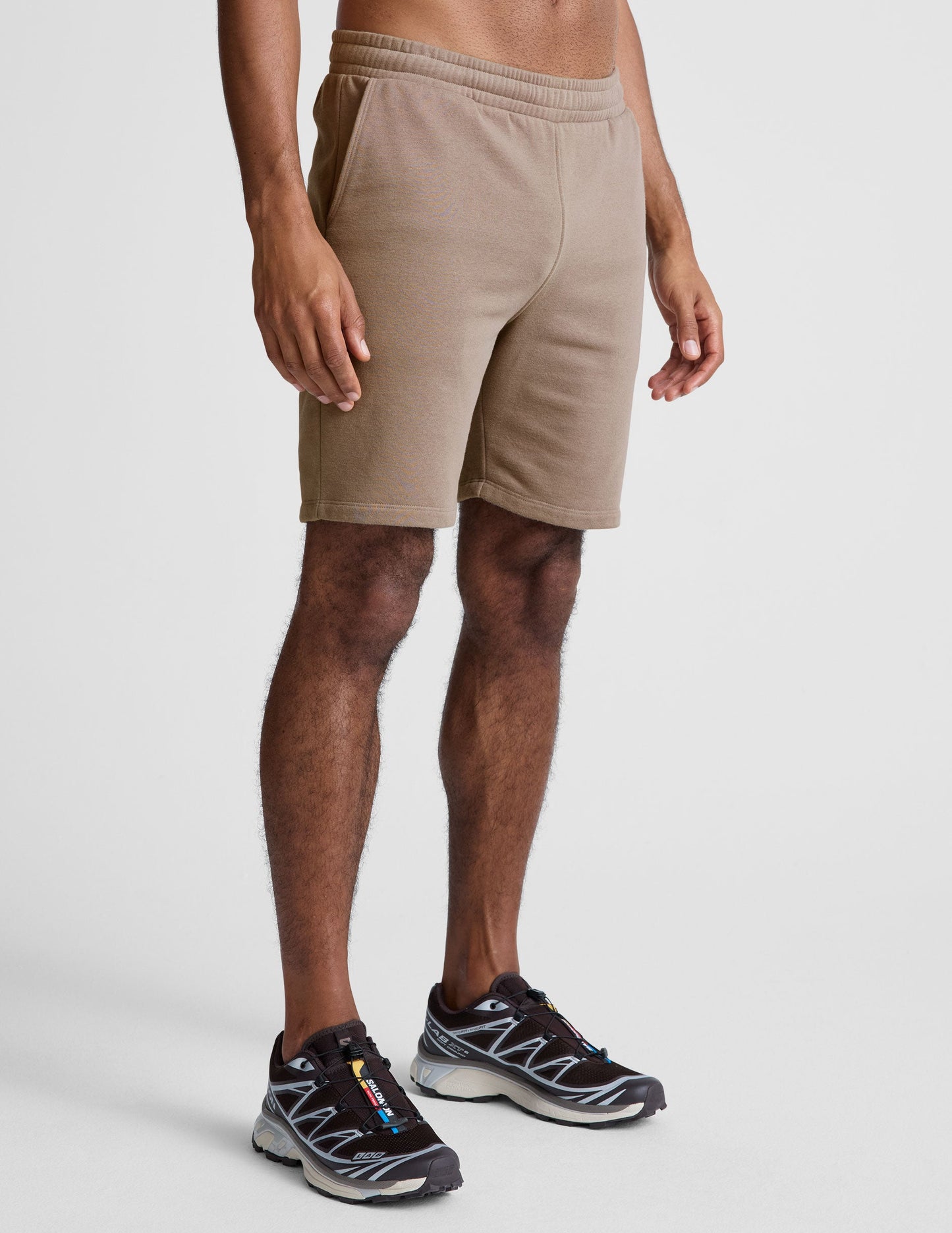 Men's Fresh Cut LuxeFleece Casual Sweat Shorts with Pockets for Lounging