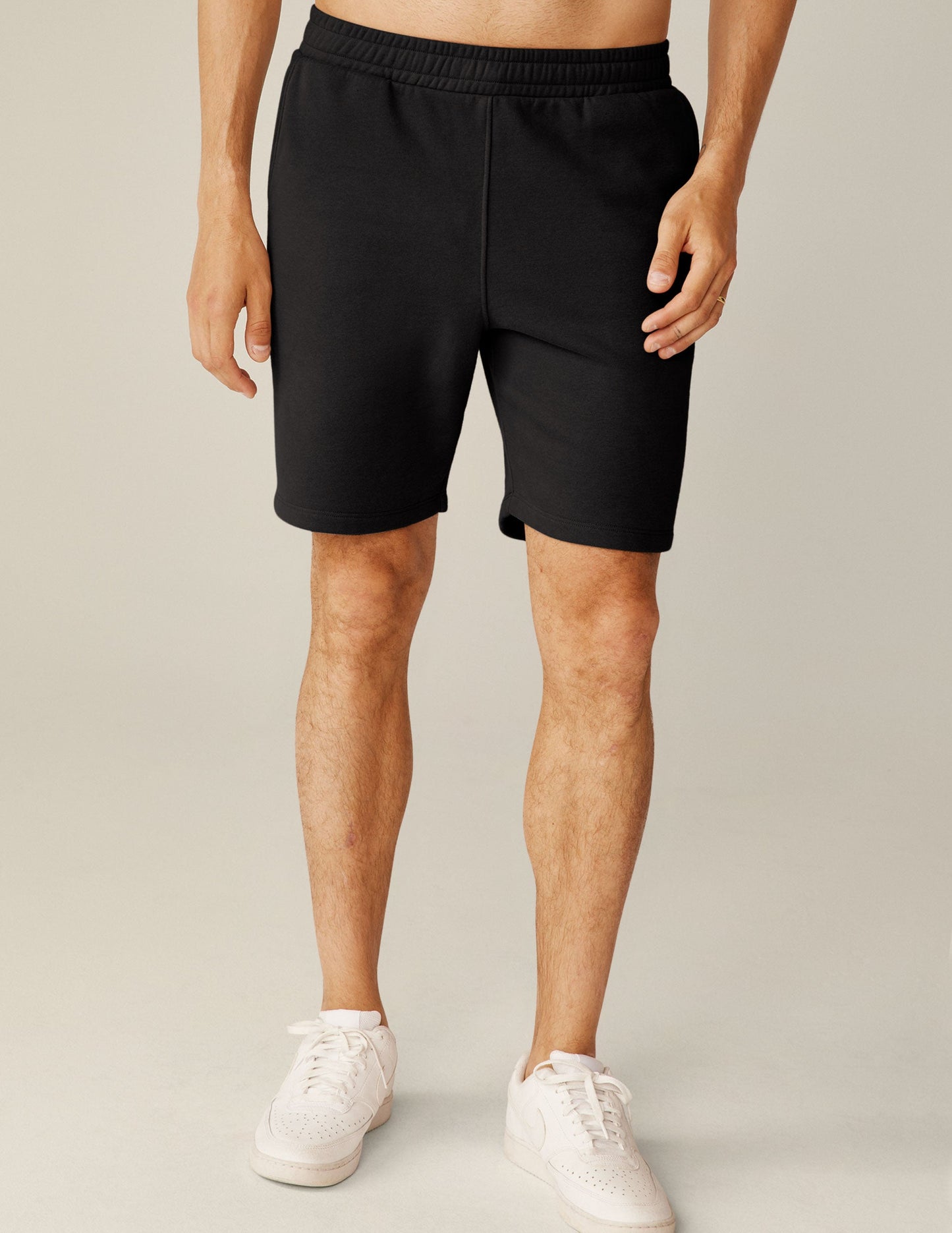 Comfortable Men's LuxeFleece Sweat Shorts with Pockets for Relaxed Everyday Wear