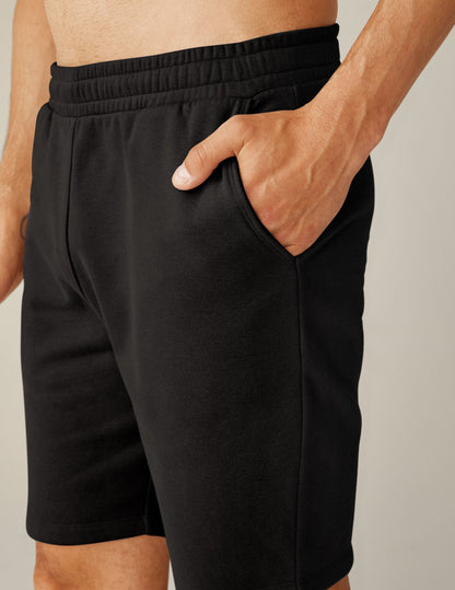 Comfortable Men's LuxeFleece Sweat Shorts with Pockets for Relaxed Everyday Wear