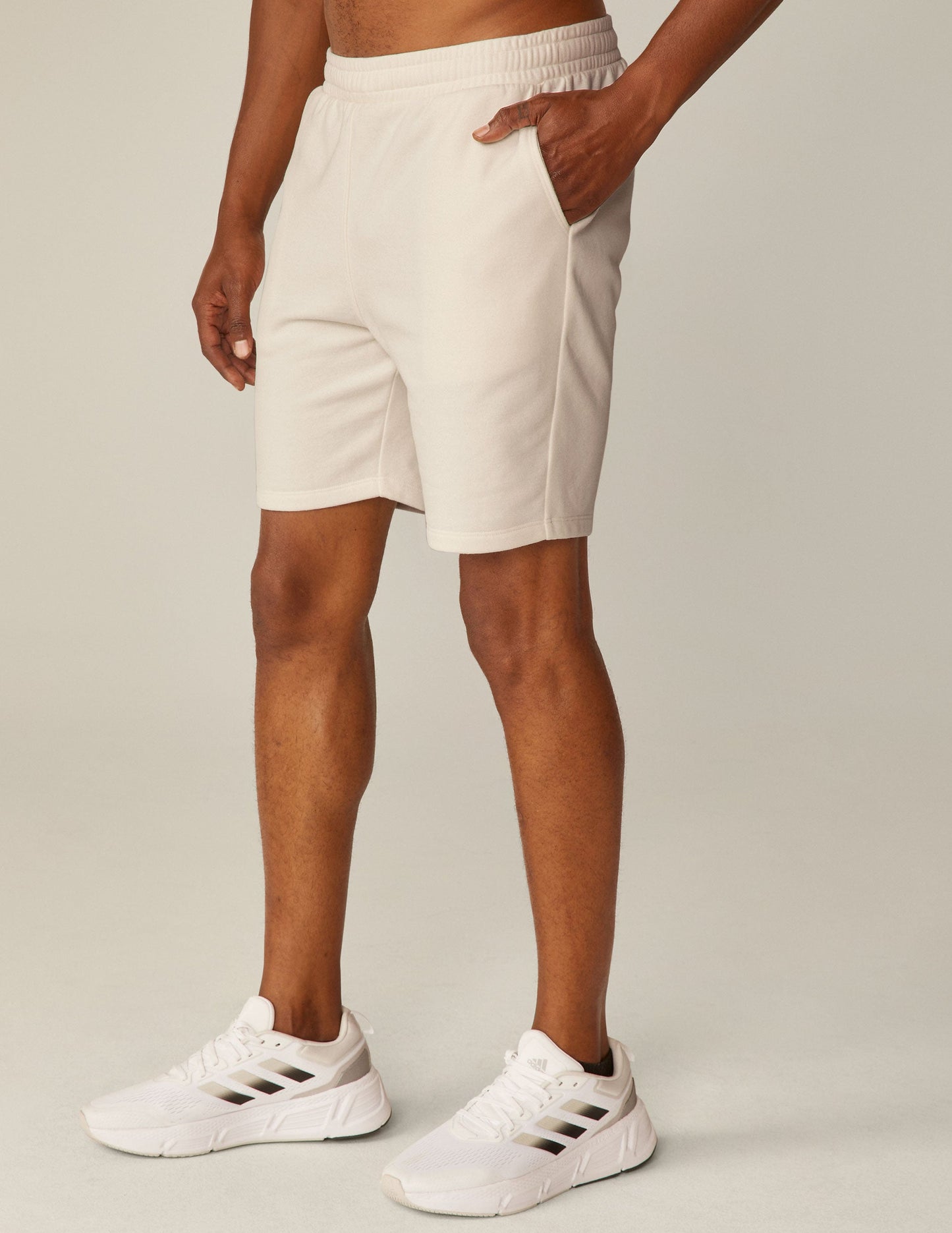 Men's LuxeFleece Relaxed Fit Sweat Shorts with Pockets, Elastic Waistband