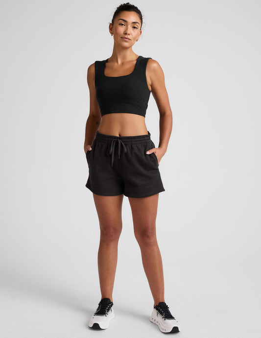 LuxeFleece Ultra-Soft Women's Casual Sweat Shorts with Pockets