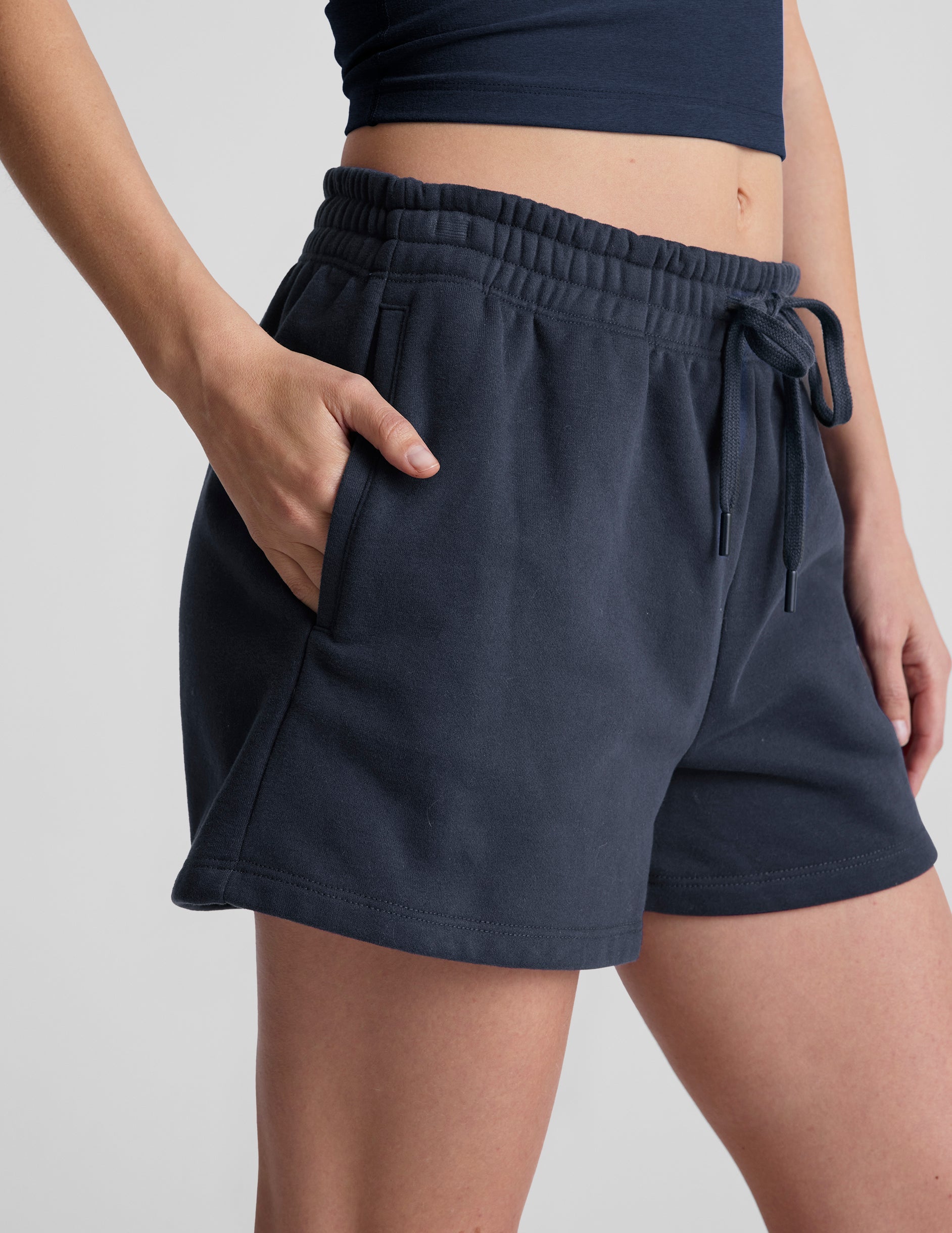 Luxurious Soft LuxeFleece Sweat Shorts for Women - Ultimate Comfort & Style