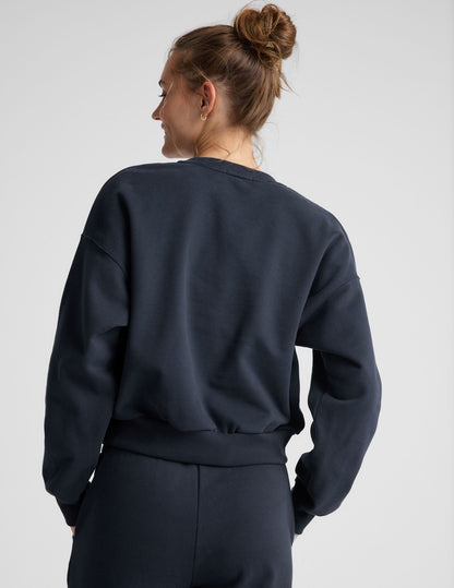 Ultra-Soft LuxeFleece Crewneck Sweatshirt for Cozy Comfort and Casual Style