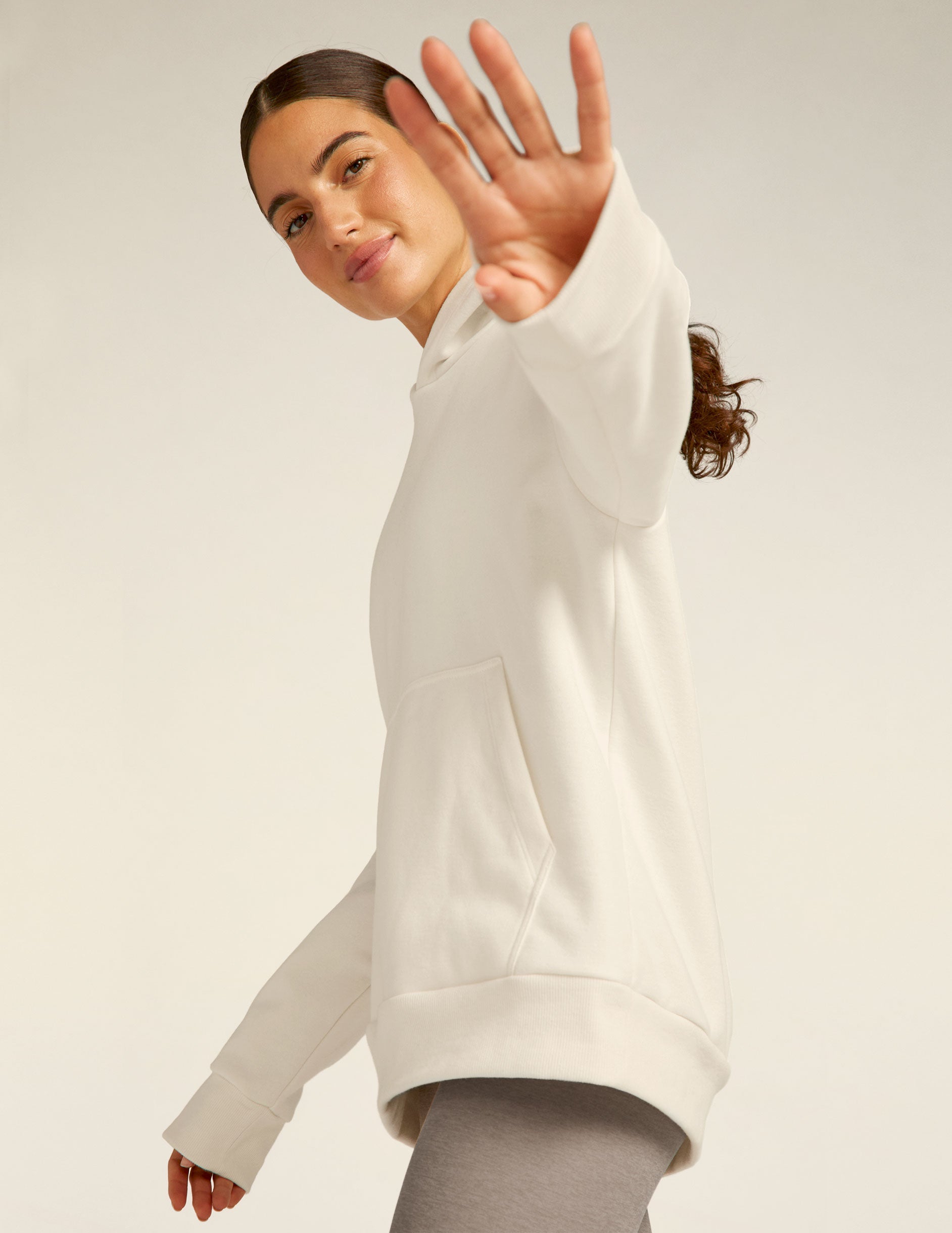 Comfortable Universal Fit Unisex Hoodie with Kangaroo Pocket and Ribbed Trim