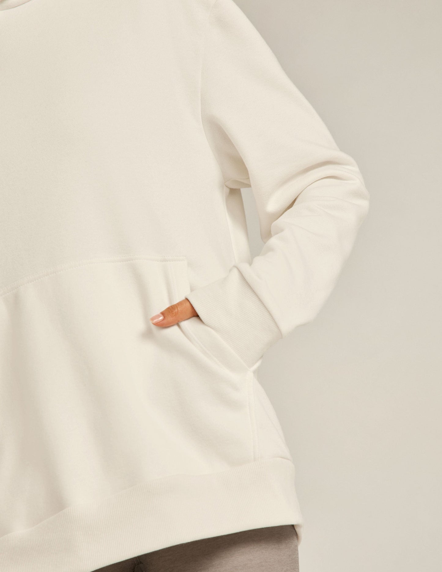 Comfortable Universal Fit Unisex Hoodie with Kangaroo Pocket and Ribbed Trim