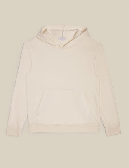 Comfortable Universal Fit Unisex Hoodie with Kangaroo Pocket and Ribbed Trim
