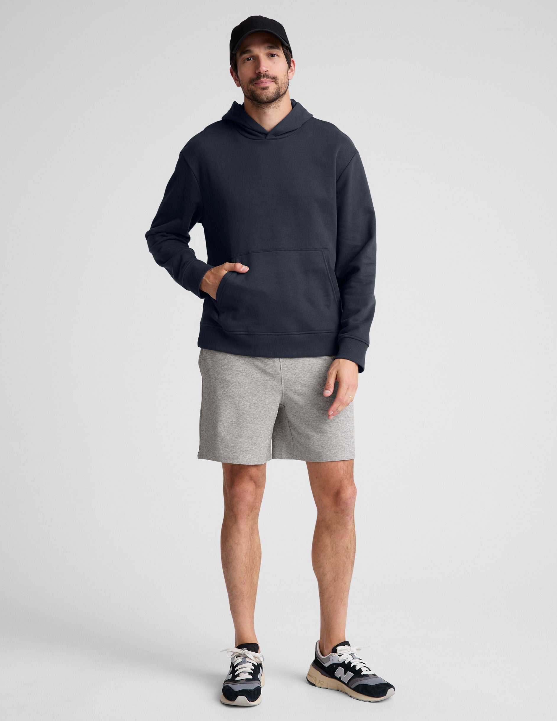 Cozy Universal Fit Hoodie: Soft LuxeFleece, Kangaroo Pocket, Ribbed Trim, All Genders