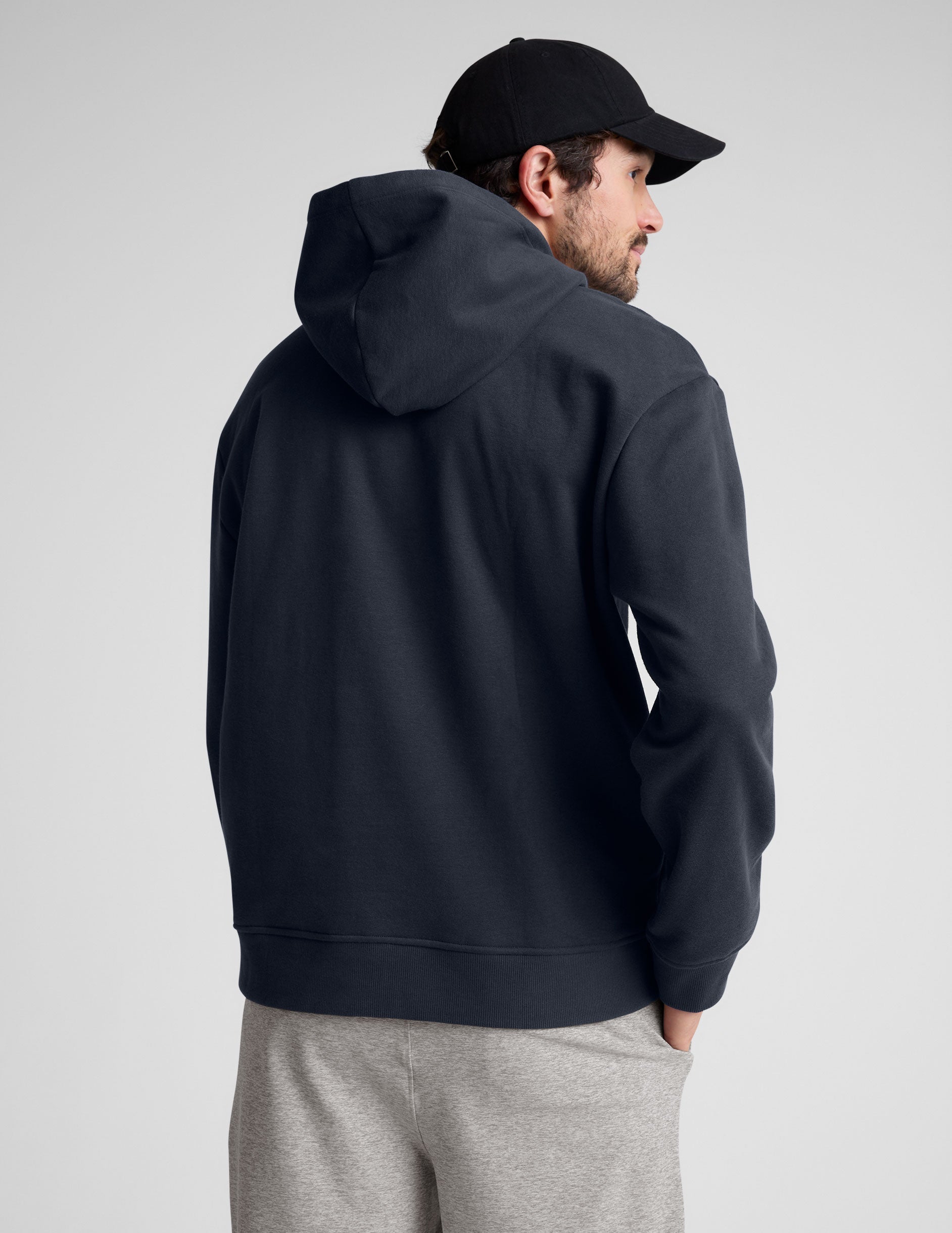 Cozy Universal Fit Hoodie: Soft LuxeFleece, Kangaroo Pocket, Ribbed Trim, All Genders