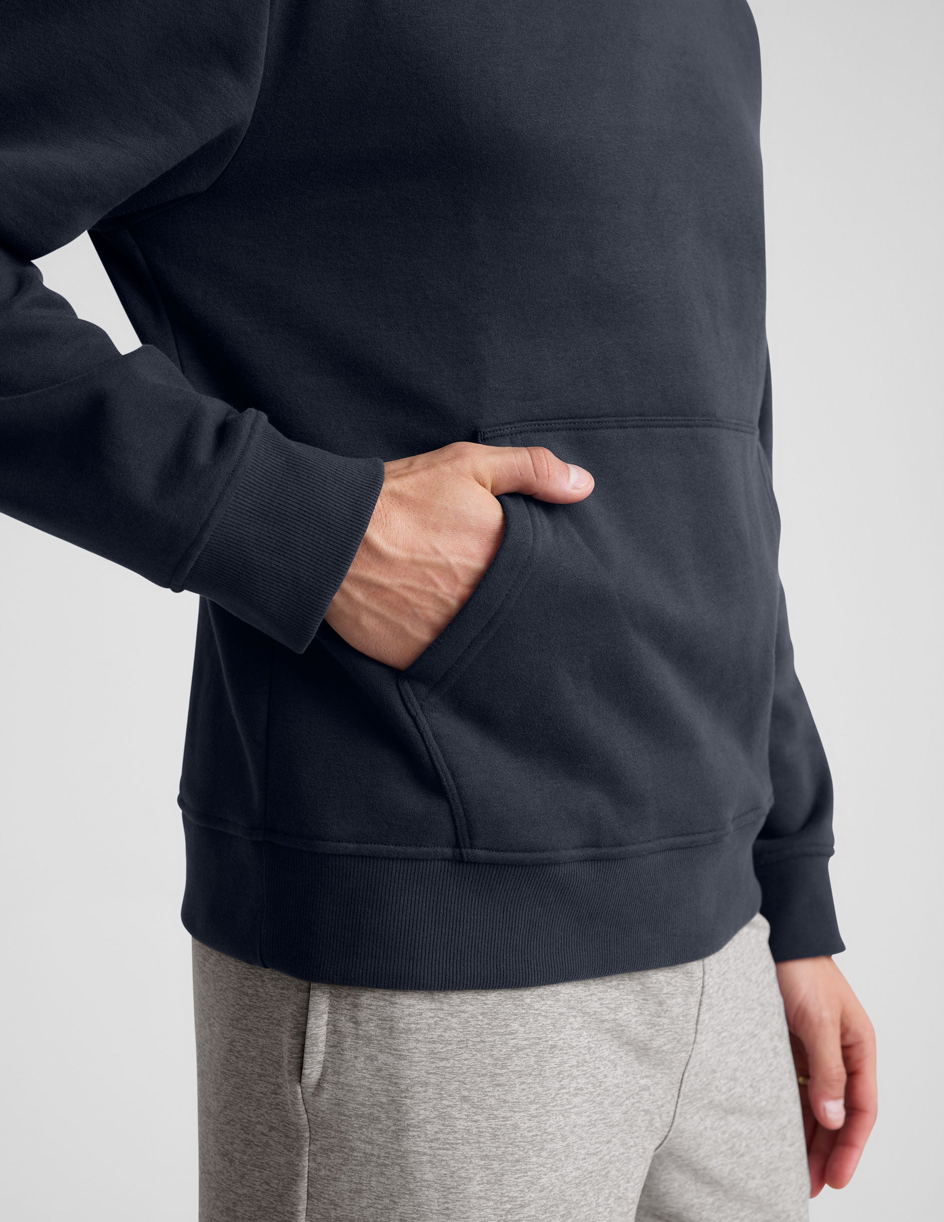 Cozy Universal Fit Hoodie: Soft LuxeFleece, Kangaroo Pocket, Ribbed Trim, All Genders