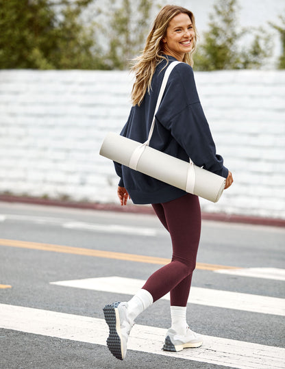 Ultra-Soft LuxeFleece Oversized Crew Neck Sweatshirt for Supreme Comfort