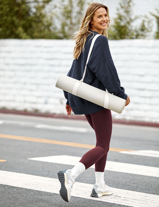 Ultra-Soft LuxeFleece Oversized Crew Neck Sweatshirt for Supreme Comfort
