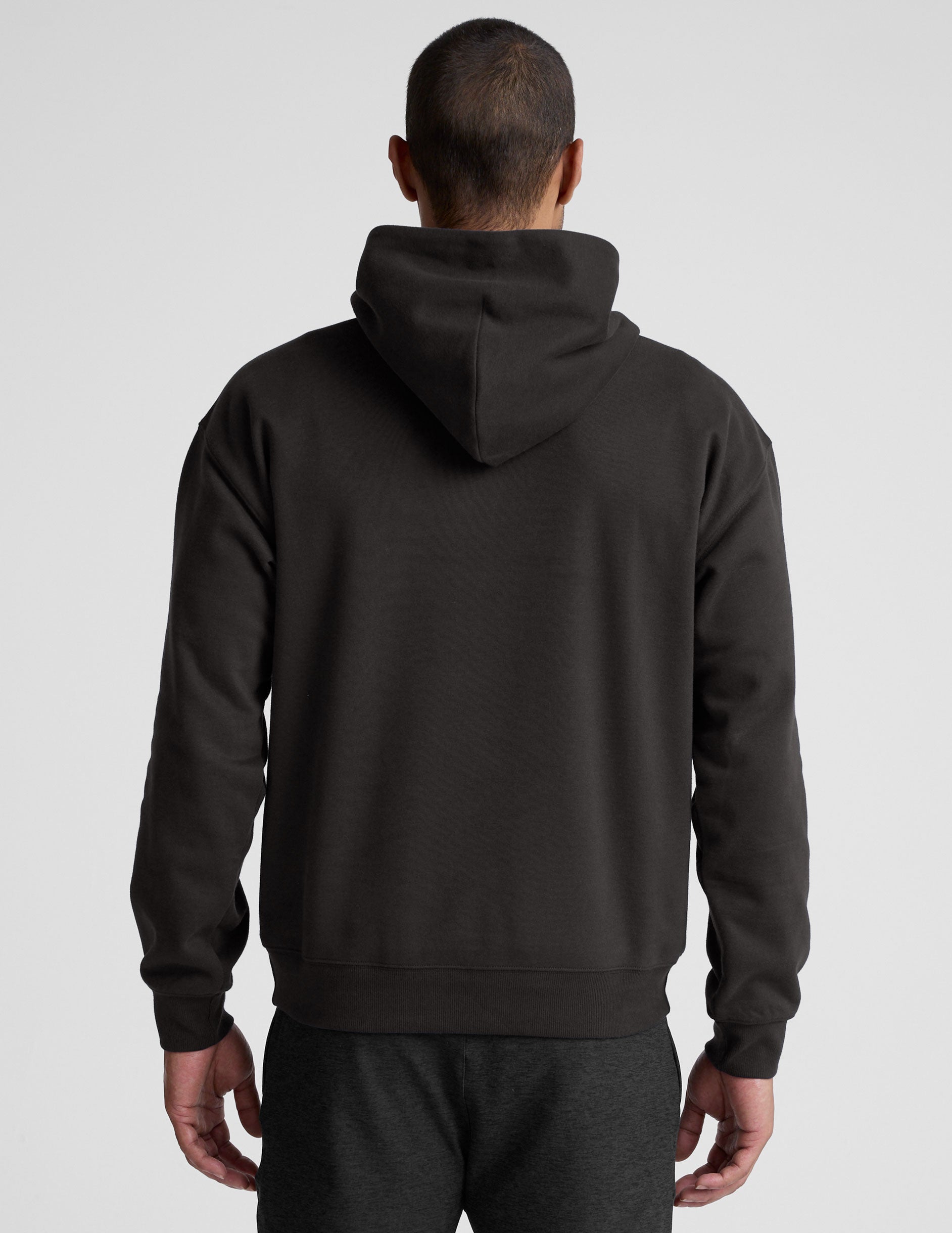Comfortable LuxeFleece Men's Hoodie: Relaxed Fit, Kangaroo Pocket, Ribbed Cuffs