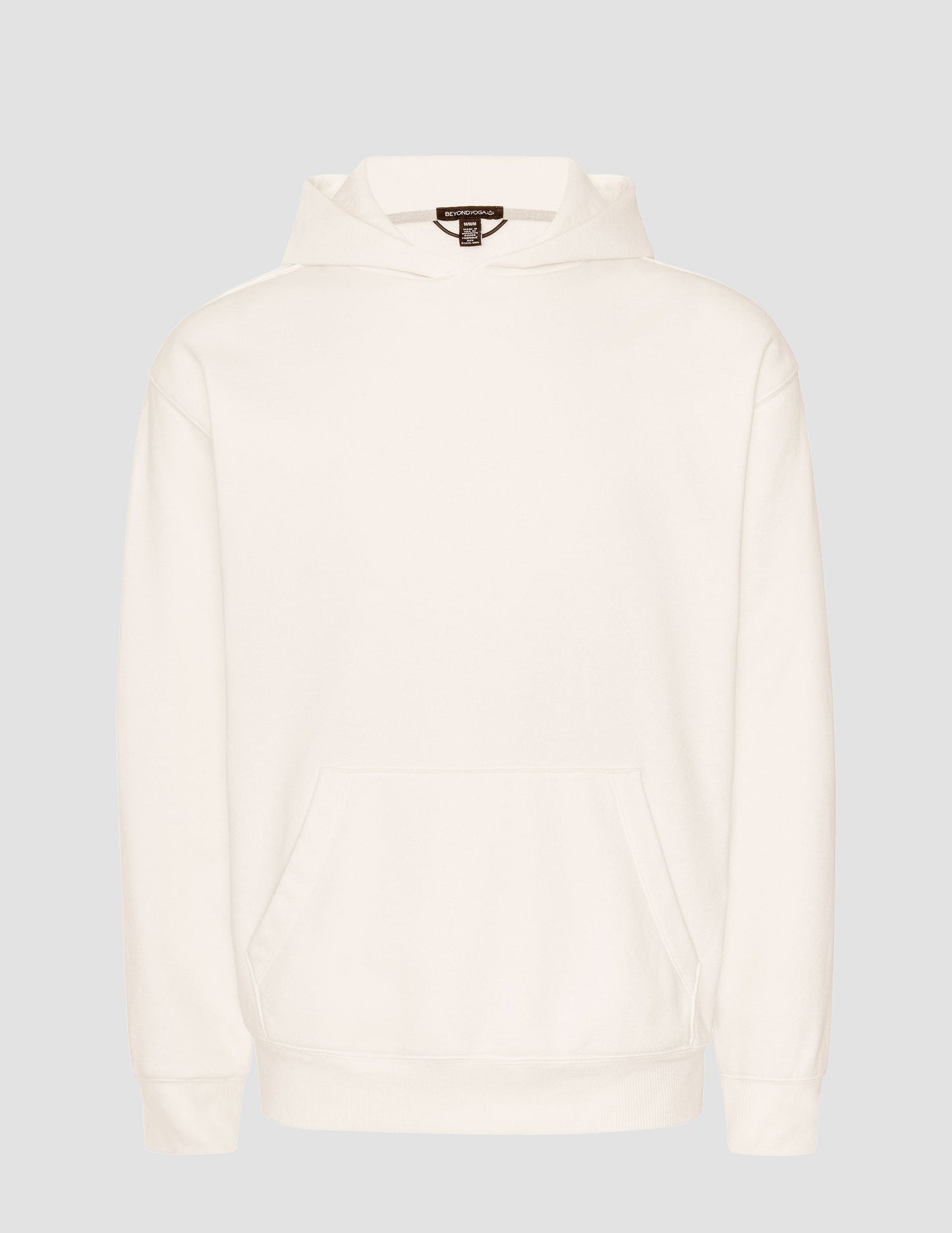 Cozy Plush Fleece Men's Hoodie: Relaxed Fit, Warm Comfort, Kangaroo Pocket