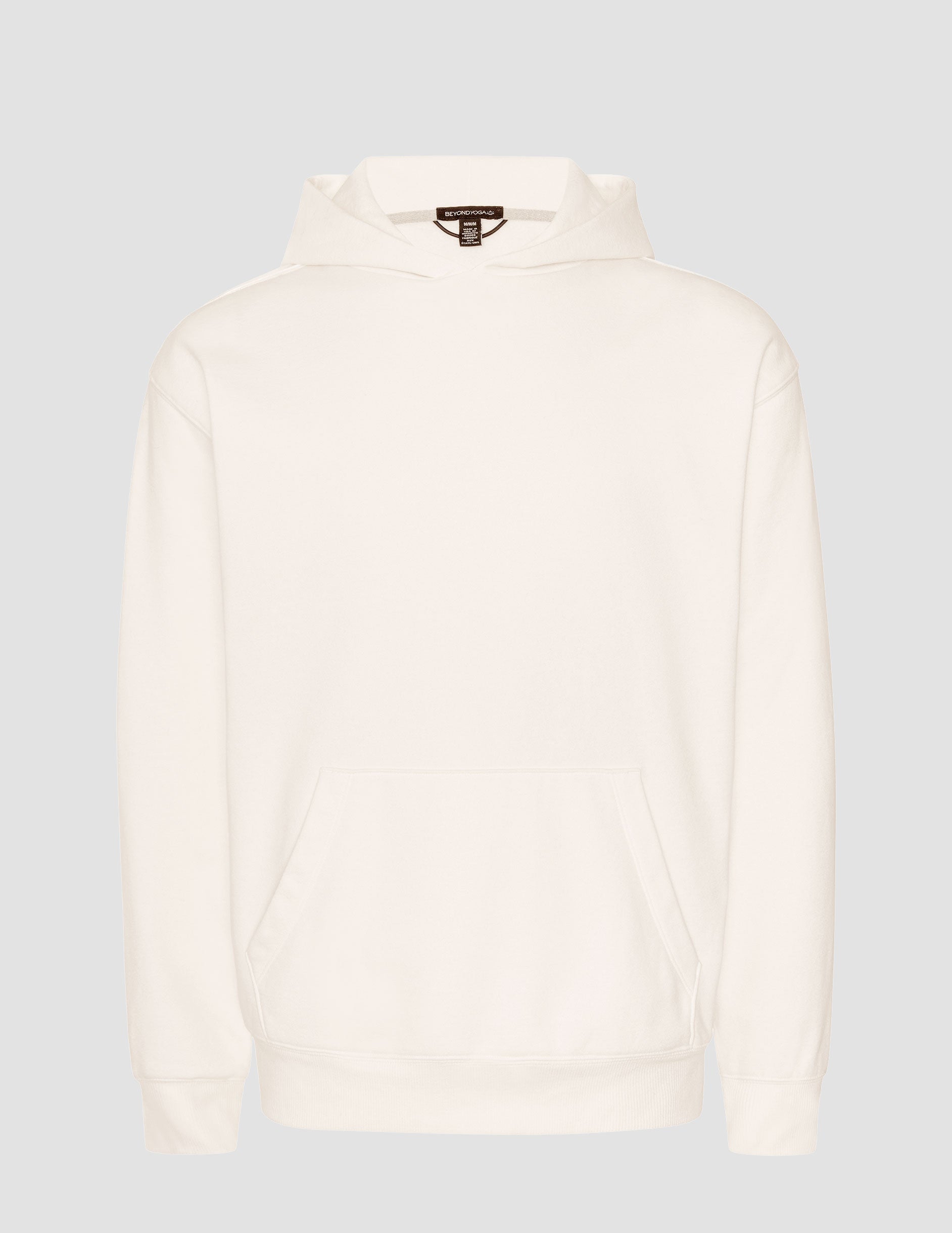 Cozy Plush Fleece Men's Hoodie: Relaxed Fit, Warm Comfort, Kangaroo Pocket