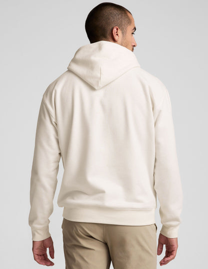 Cozy Plush Fleece Men's Hoodie: Relaxed Fit, Warm Comfort, Kangaroo Pocket