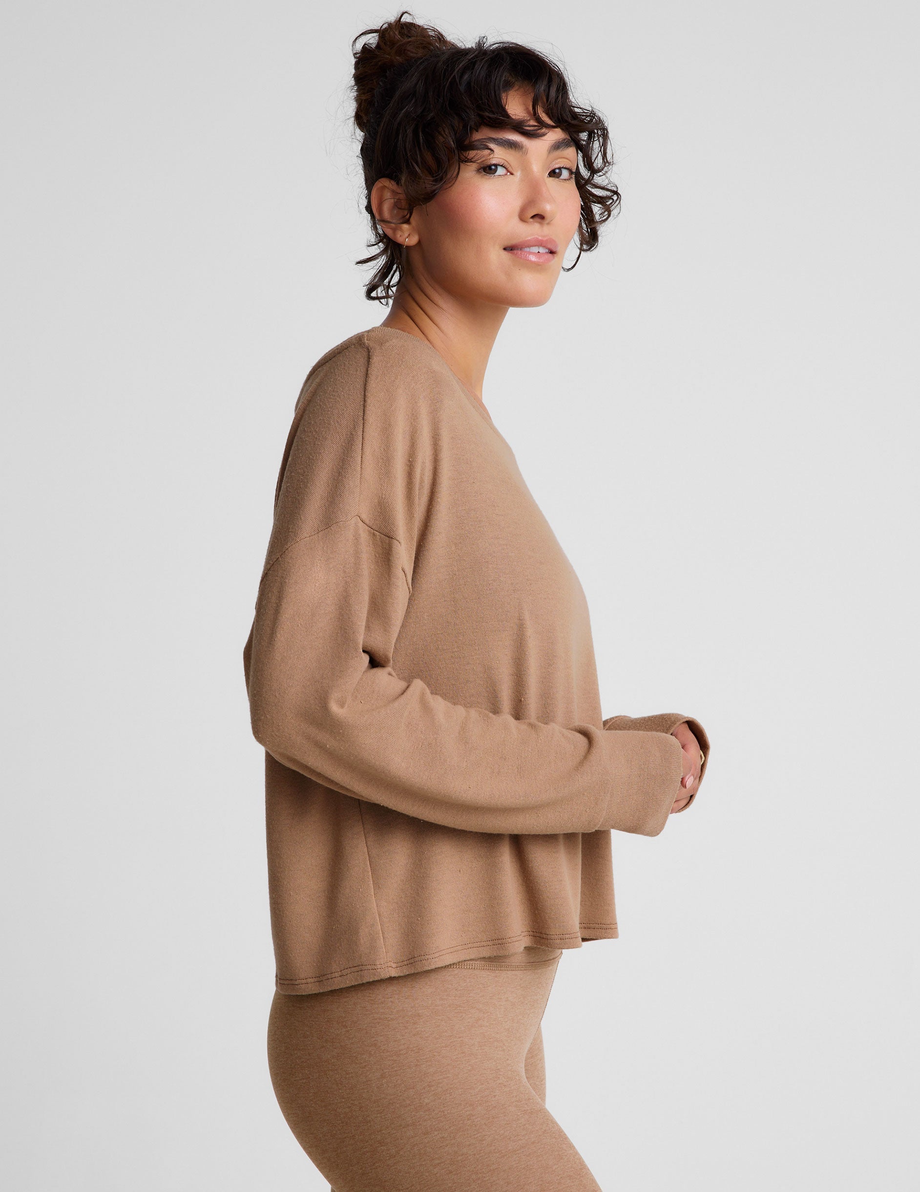 Luxe Soft Off-Shoulder Pullover Sweater: Relaxed Fit, Classic Length, Cozy Comfort Top