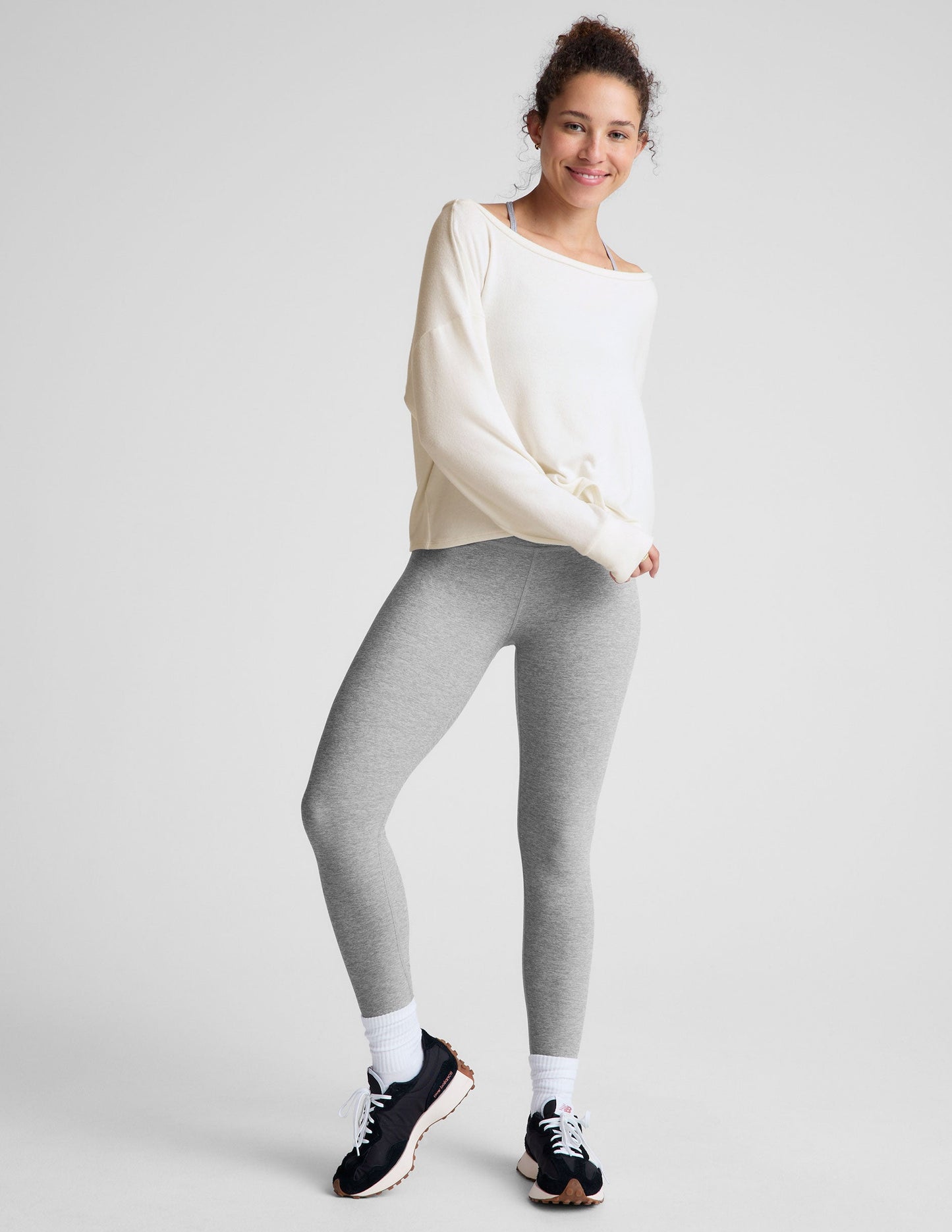 Ultra-Soft Knit Boat Neck Pullover: Relaxed Fit, Cozy Long Sleeve Top