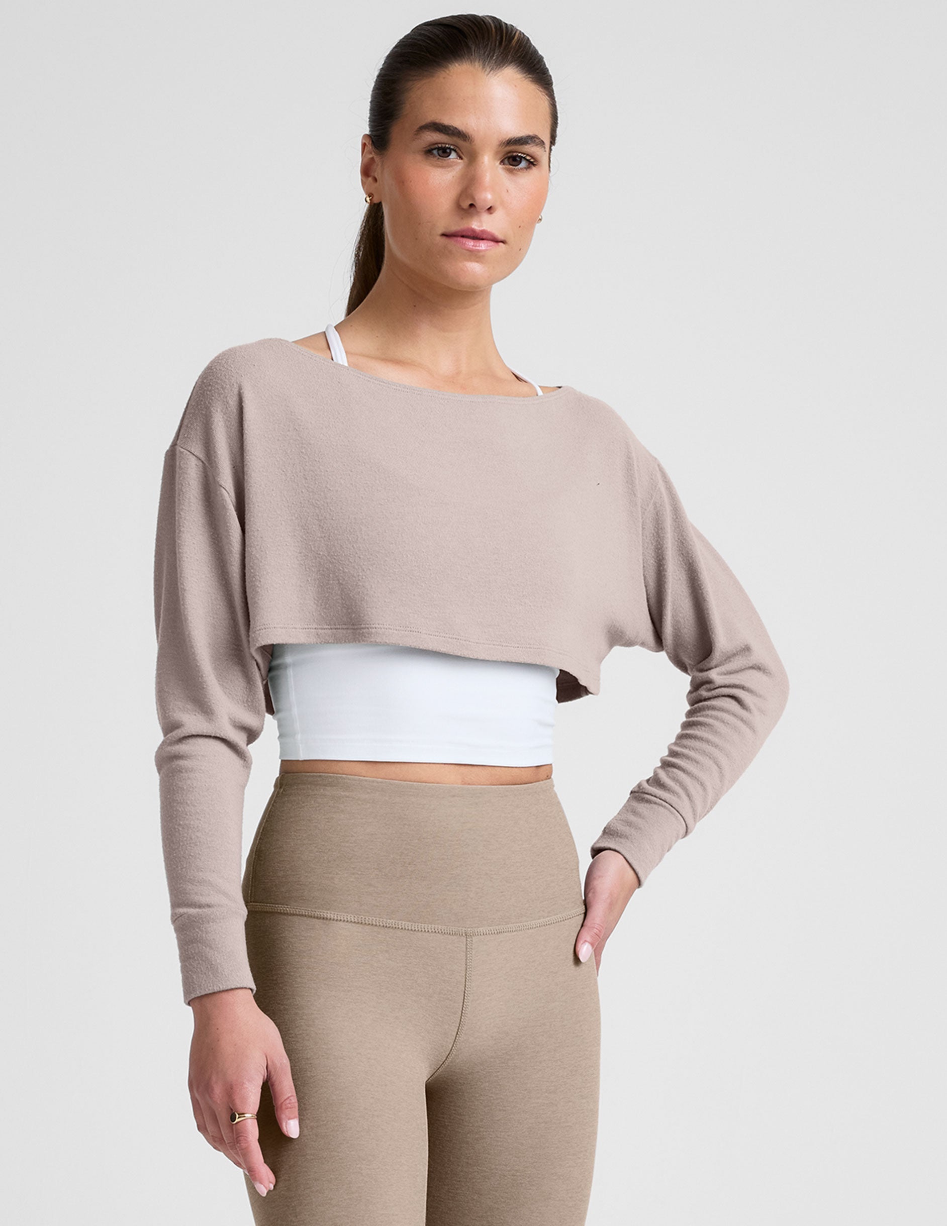 Luxe Lounger Convertible Knit Shrug Cardigan - Soft, Relaxed Fit, Versatile Layer