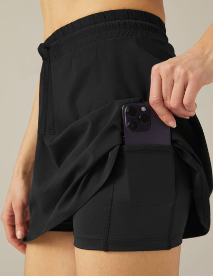 Ultra-Light Performance Skort with Lined Shorts for Active Lifestyles