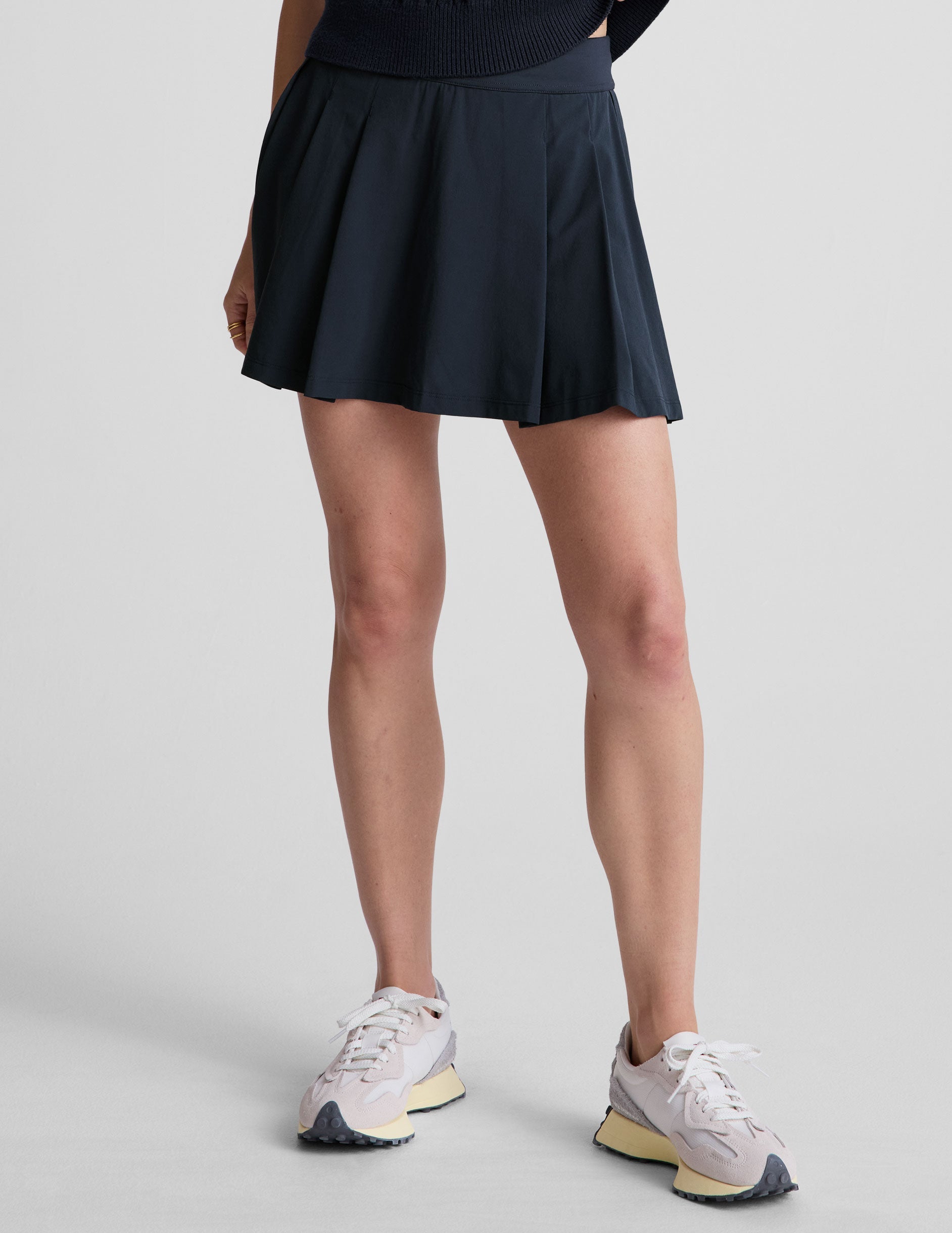 Women's Pleated Mini Skirt: Built-in Shorts, Pockets, Activewear, Beyond Yoga