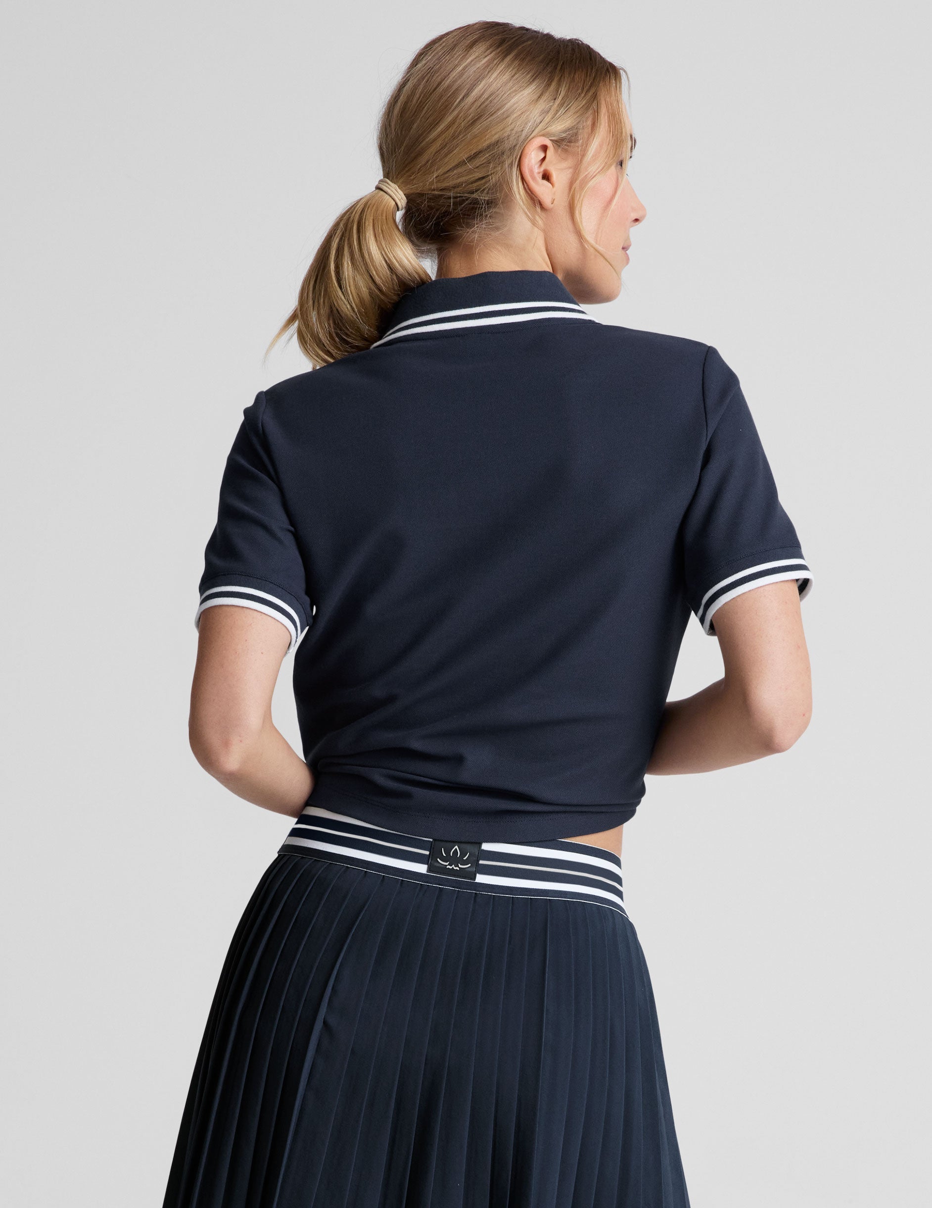 Women's Moisture-Wicking Performance Polo Tee: Stylish, Comfortable, Sporty Knit Shirt