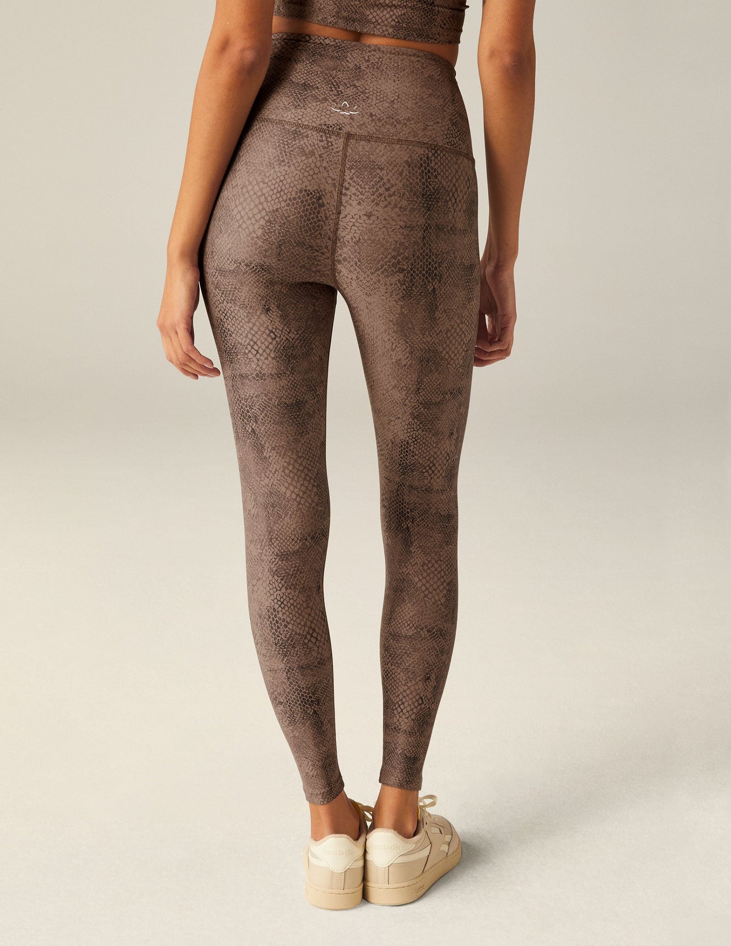 SoftMark Snakeskin High-Waisted Midi Leggings: Buttery Soft, Flattering Fit