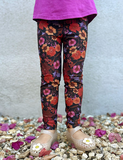 SoftMark Summer Bouquet Toddler Leggings: Buttery Soft, Stretchy, Play-Ready Comfort