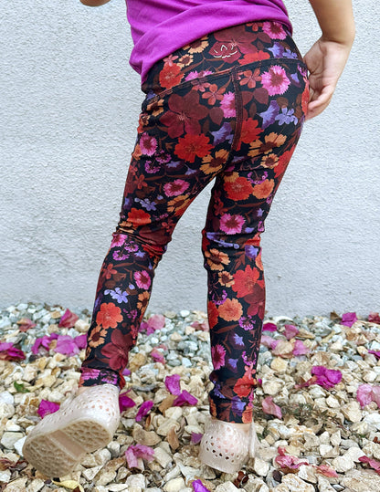SoftMark Summer Bouquet Toddler Leggings: Buttery Soft, Stretchy, Play-Ready Comfort