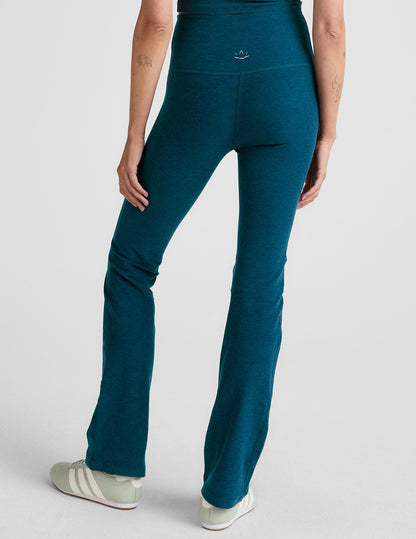 Luxurious Spacedye High-Waisted Bootcut Pants: Flattering Fit, Yoga & Everyday Comfort