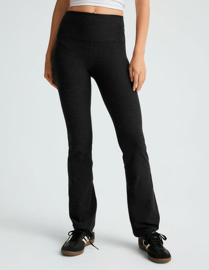 Spacedye High Waisted Bootcut Yoga Pants: Buttery Soft, Flattering Activewear