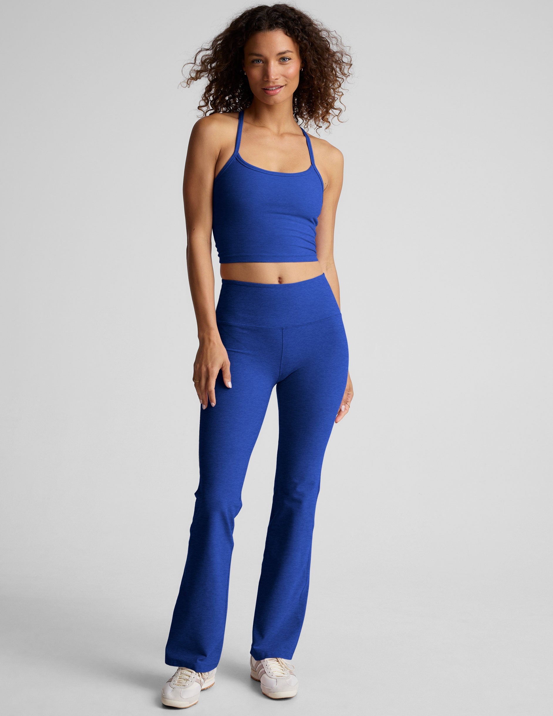 Ultra-Soft Spacedye High-Waisted Bootcut Yoga Pants for Active Comfort