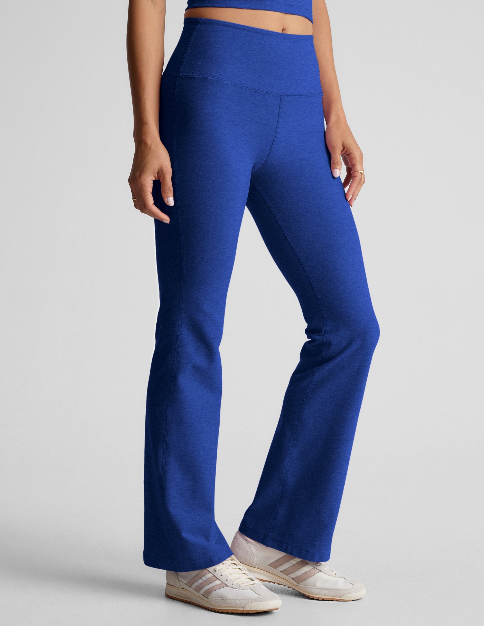 Ultra-Soft Spacedye High-Waisted Bootcut Yoga Pants for Active Comfort