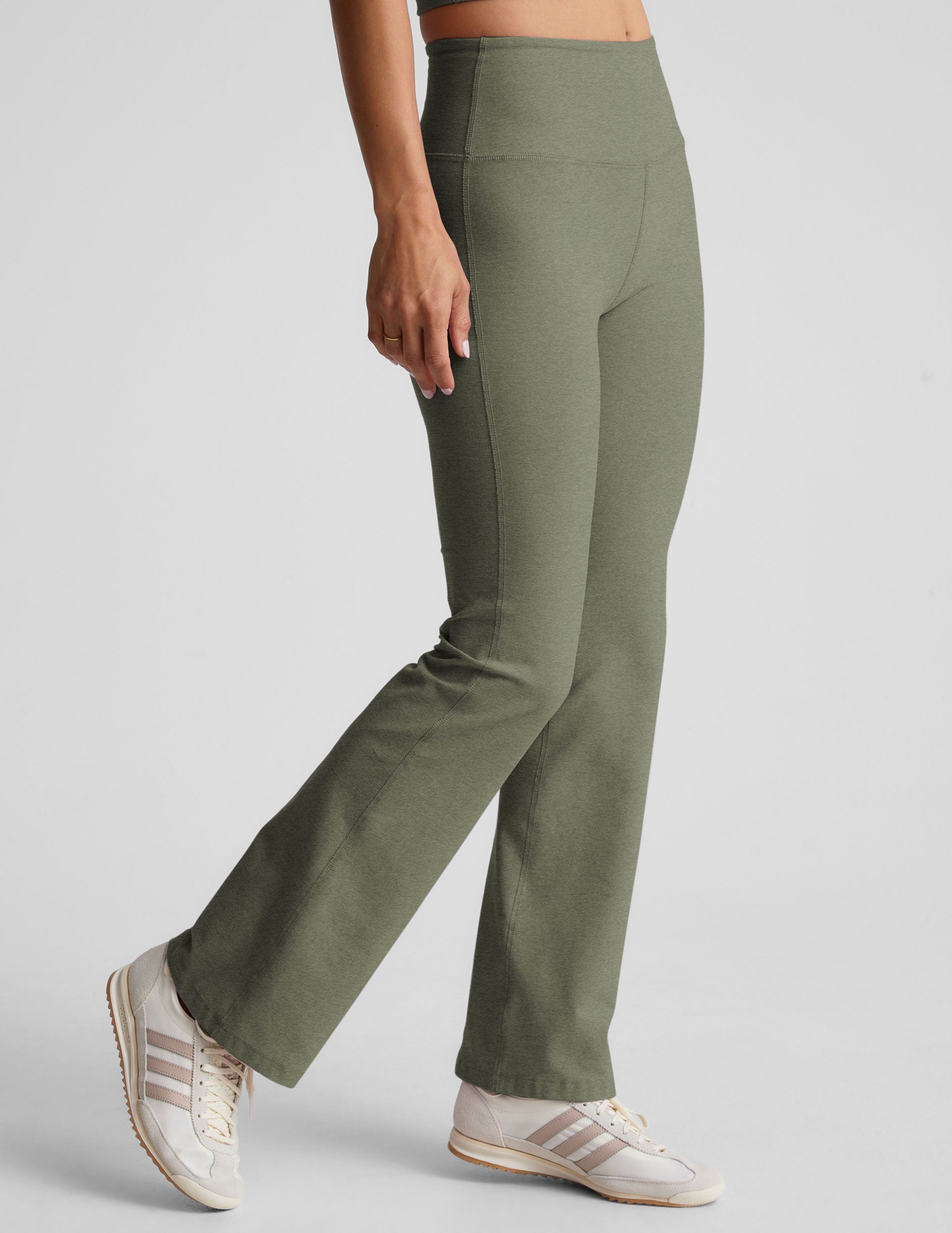 Spacedye High Waisted Bootcut Yoga Pants - Ultimate Comfort & Style