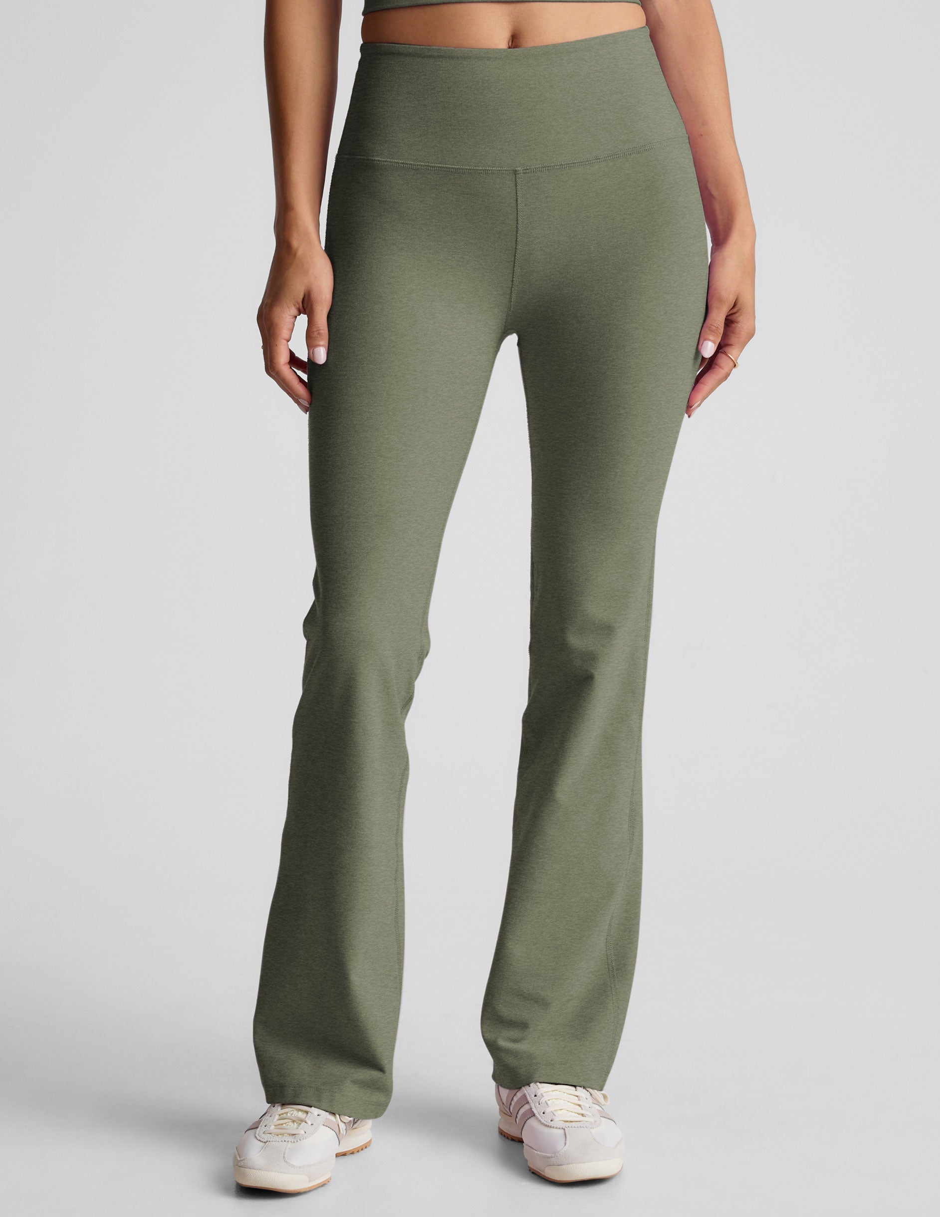 Spacedye High Waisted Bootcut Yoga Pants - Ultimate Comfort & Style