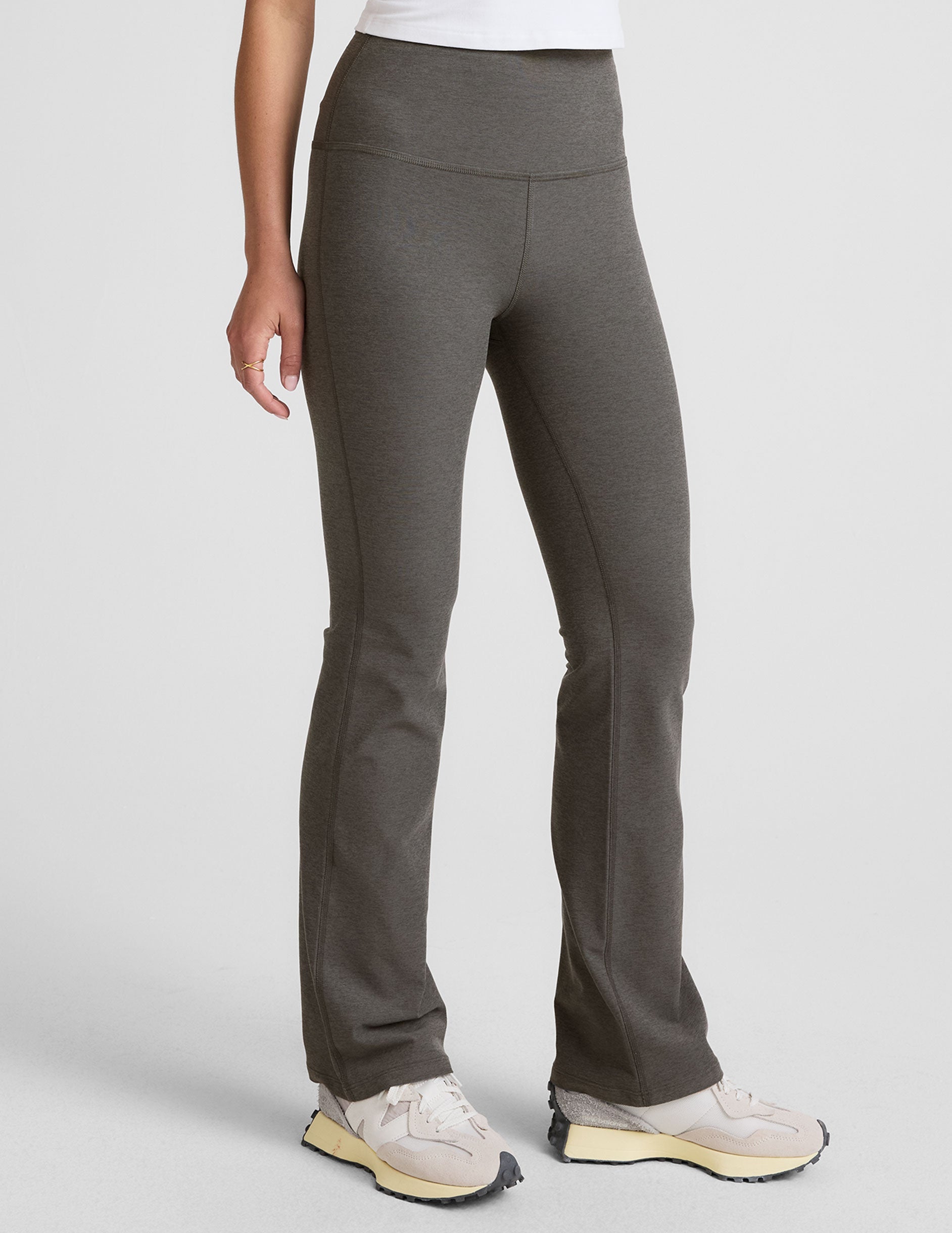 Women's Spacedye High-Waisted Bootcut Yoga Pants - Ultimate Comfort & Style