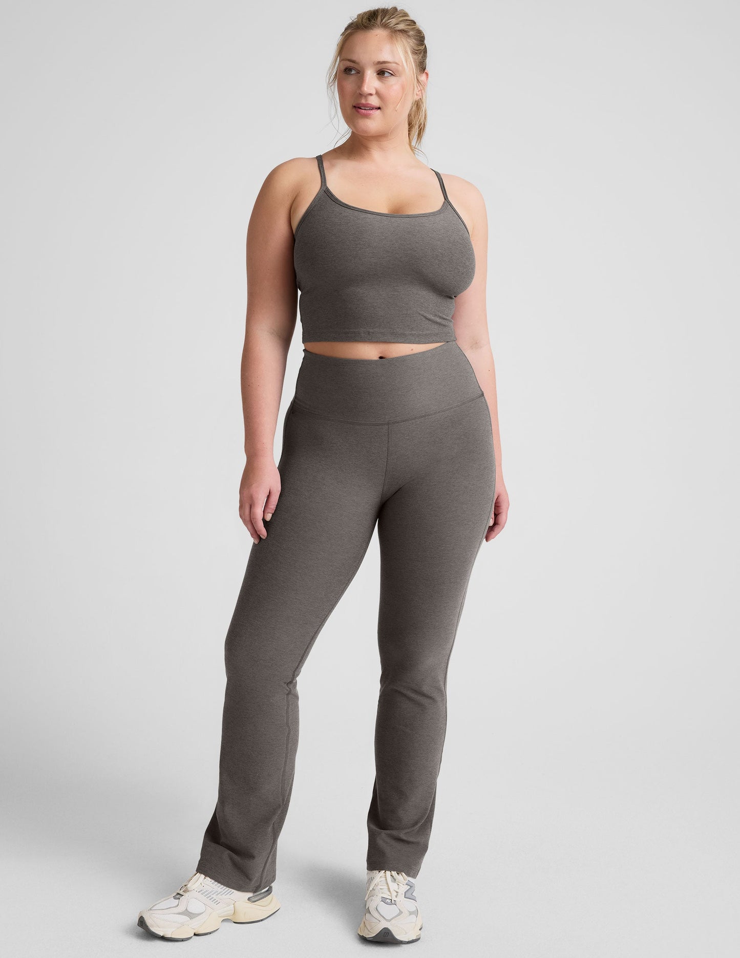 Women's Spacedye High-Waisted Bootcut Yoga Pants - Ultimate Comfort & Style