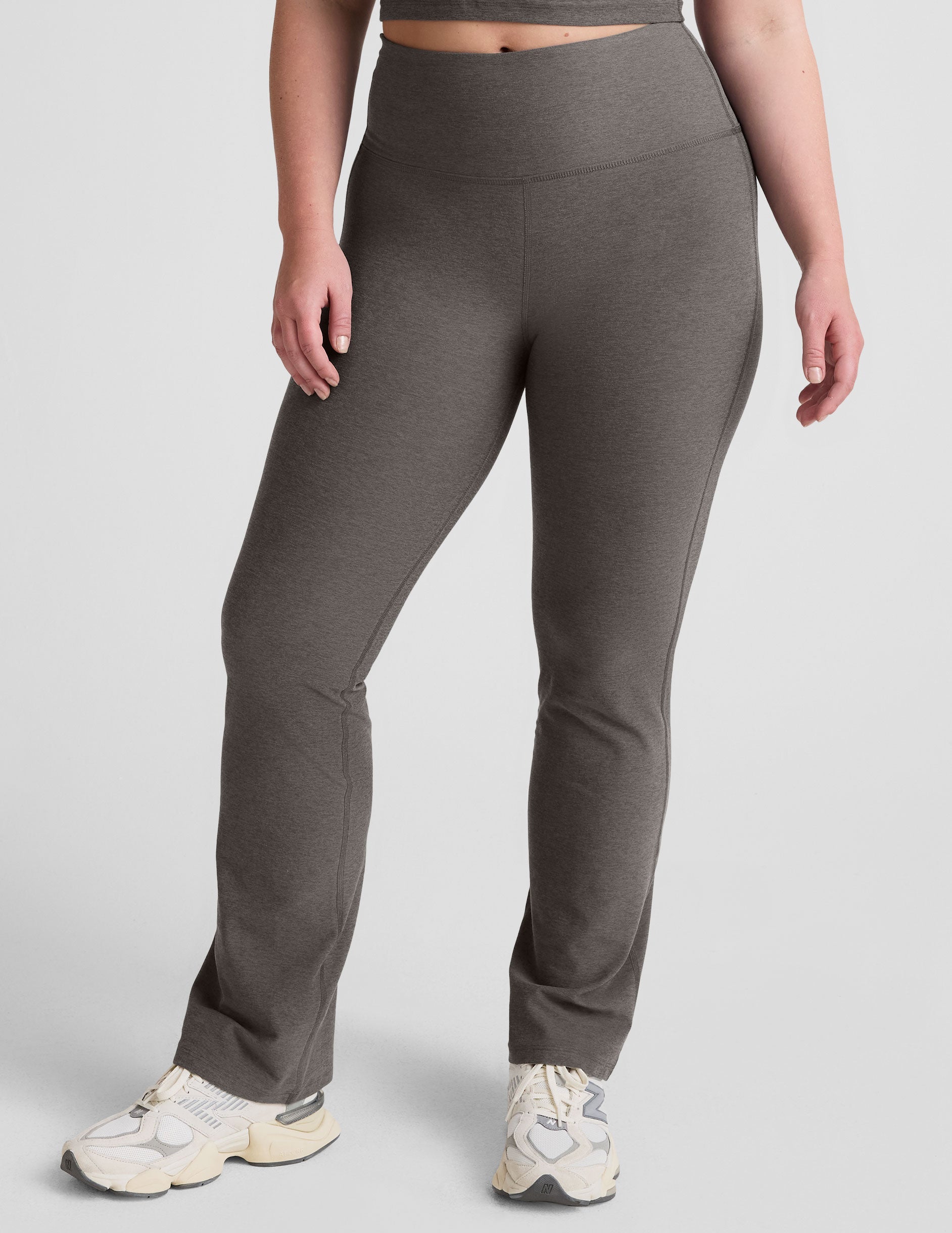 Women's Spacedye High-Waisted Bootcut Yoga Pants - Ultimate Comfort & Style