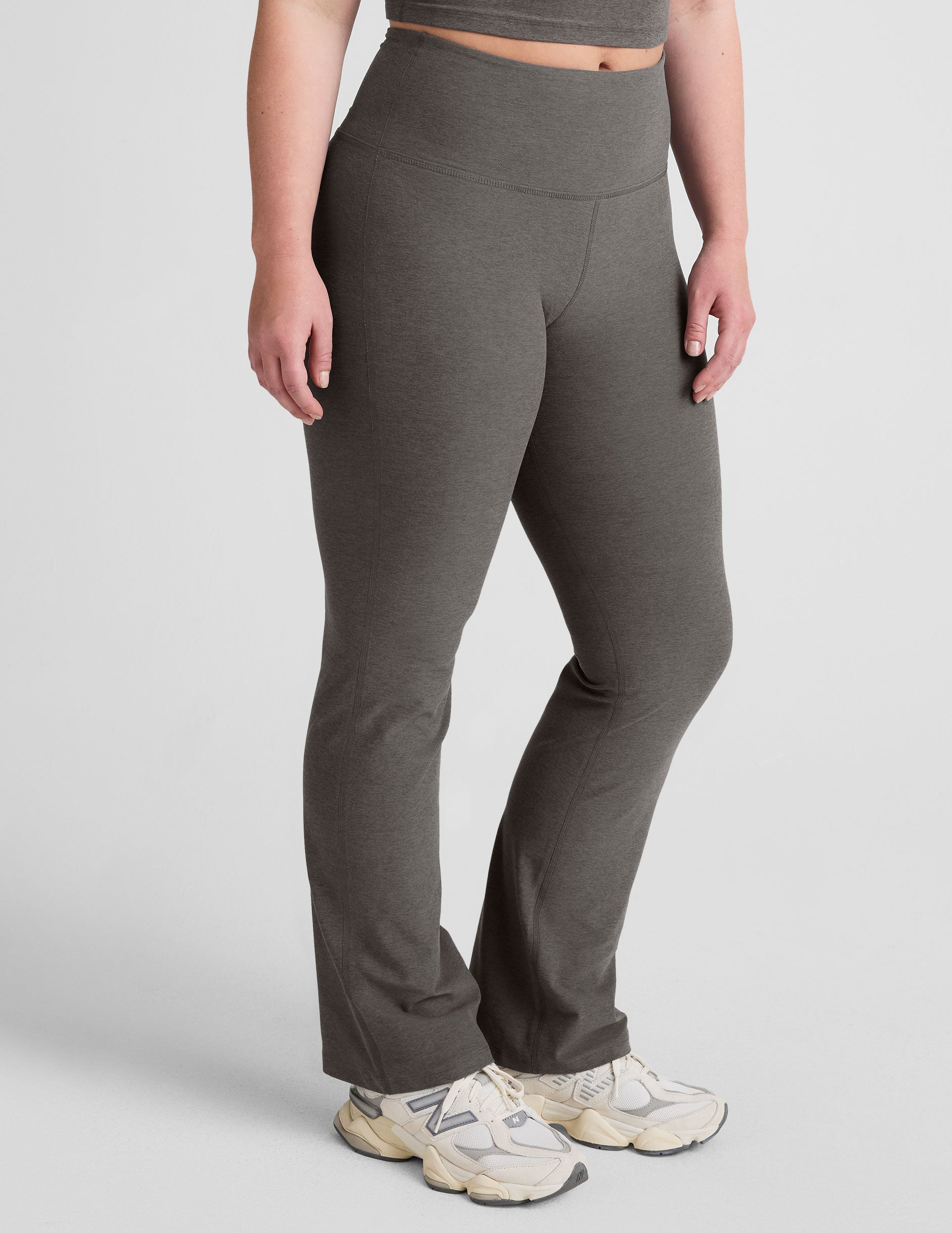 Women's Spacedye High-Waisted Bootcut Yoga Pants - Ultimate Comfort & Style