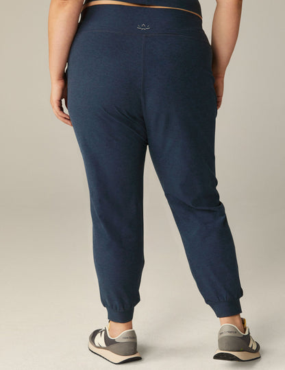 Ultra Soft Spacedye Midi Jogger Pants - Cozy Tapered Athleisure Loungewear
