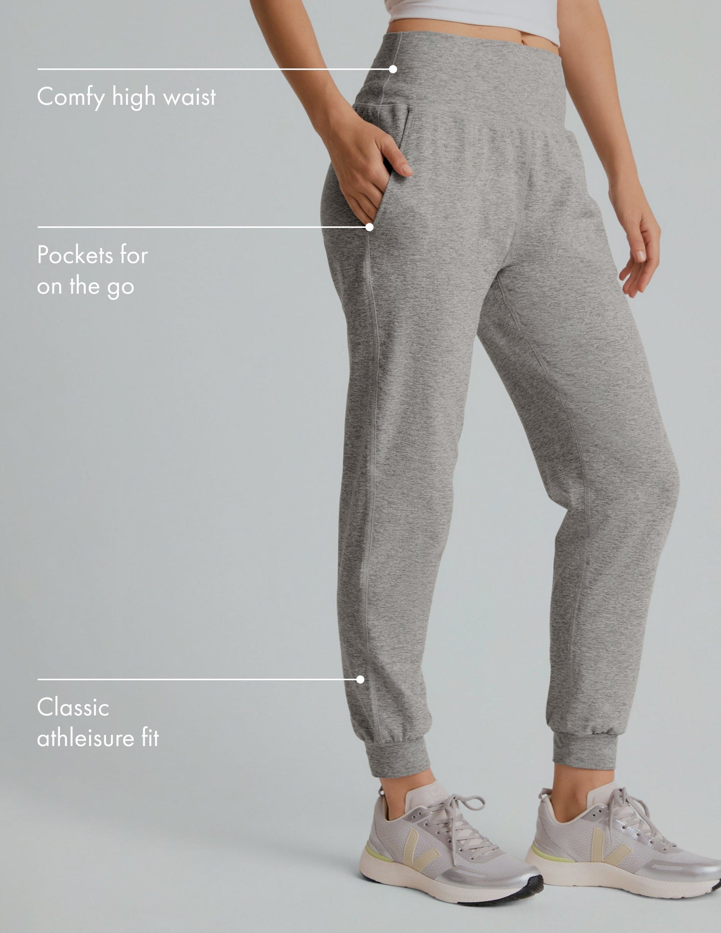 Beyond Yoga Spacedye Midi Jogger: Ultra-Soft, Tapered Athleisure Pants for Women