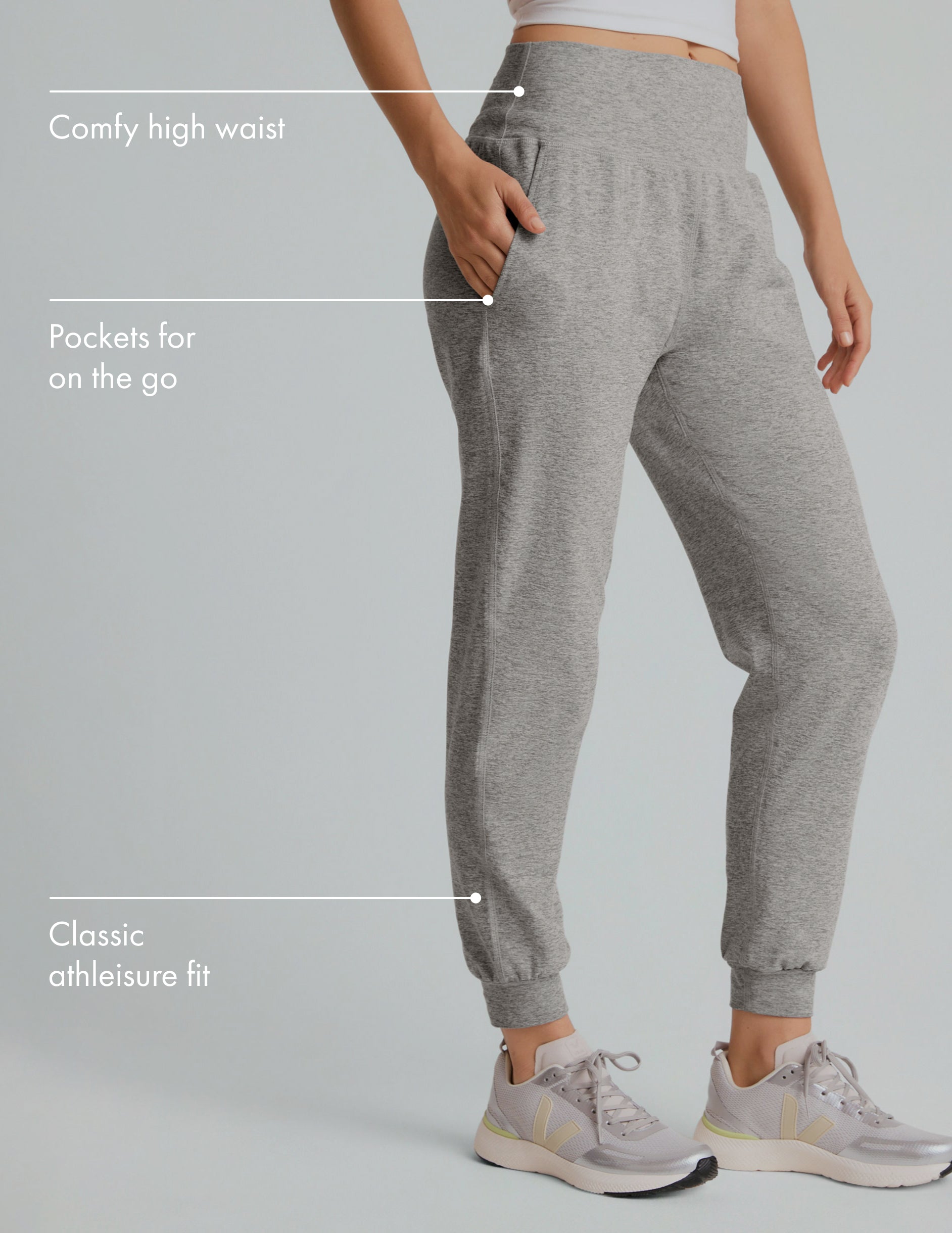 Beyond Yoga Spacedye Midi Jogger: Ultra-Soft, Tapered Athleisure Pants for Women