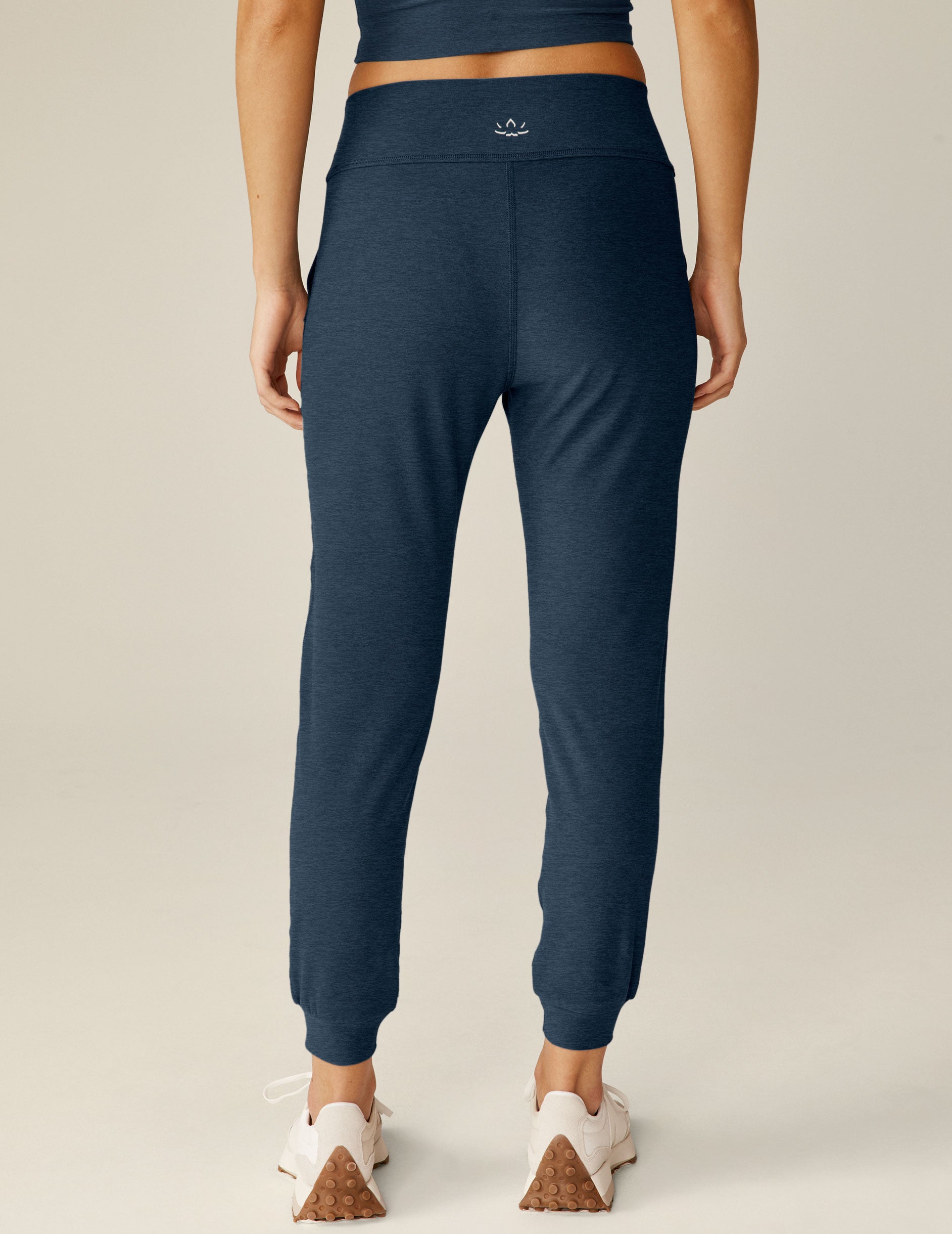 Ultra Soft Spacedye Midi Jogger Pants - Cozy Tapered Athleisure Loungewear