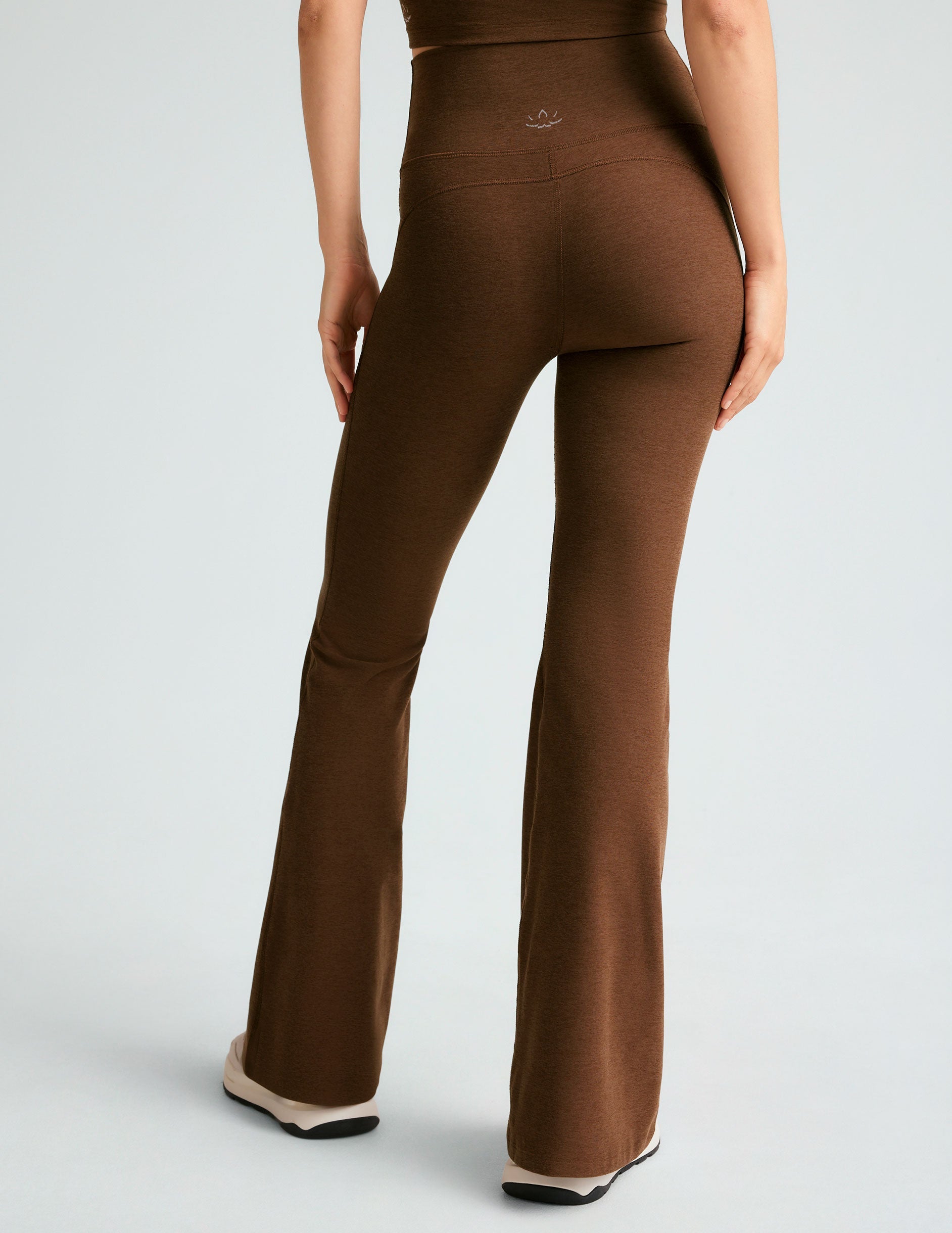 Spacedye All Day Flare High-Waisted Performance Yoga Pants with Hip Pockets